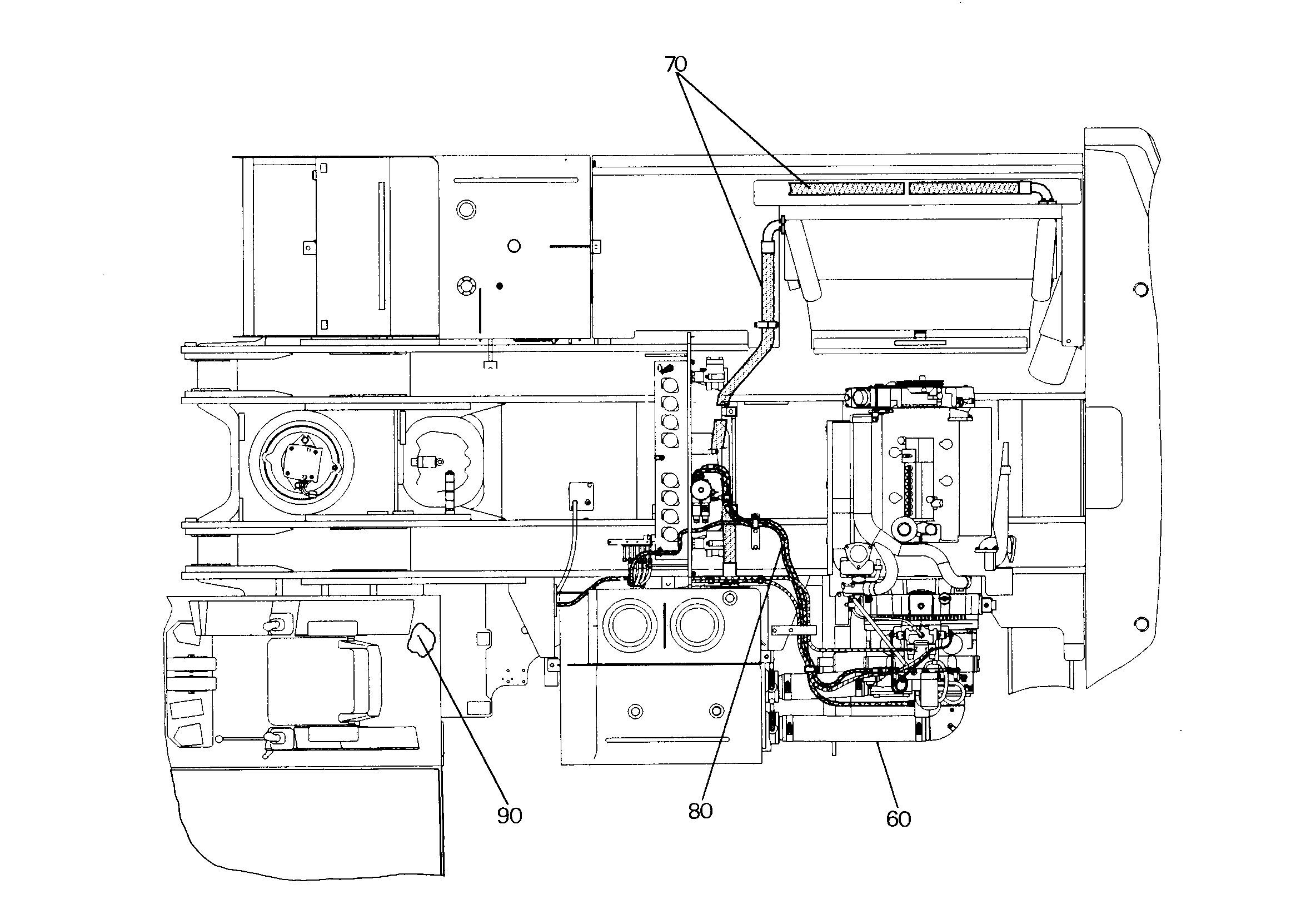 ЛИНИЯ УПРАВЛЯЮЩАЯ УСТАНОВКА 9691152 LIEBHERR
