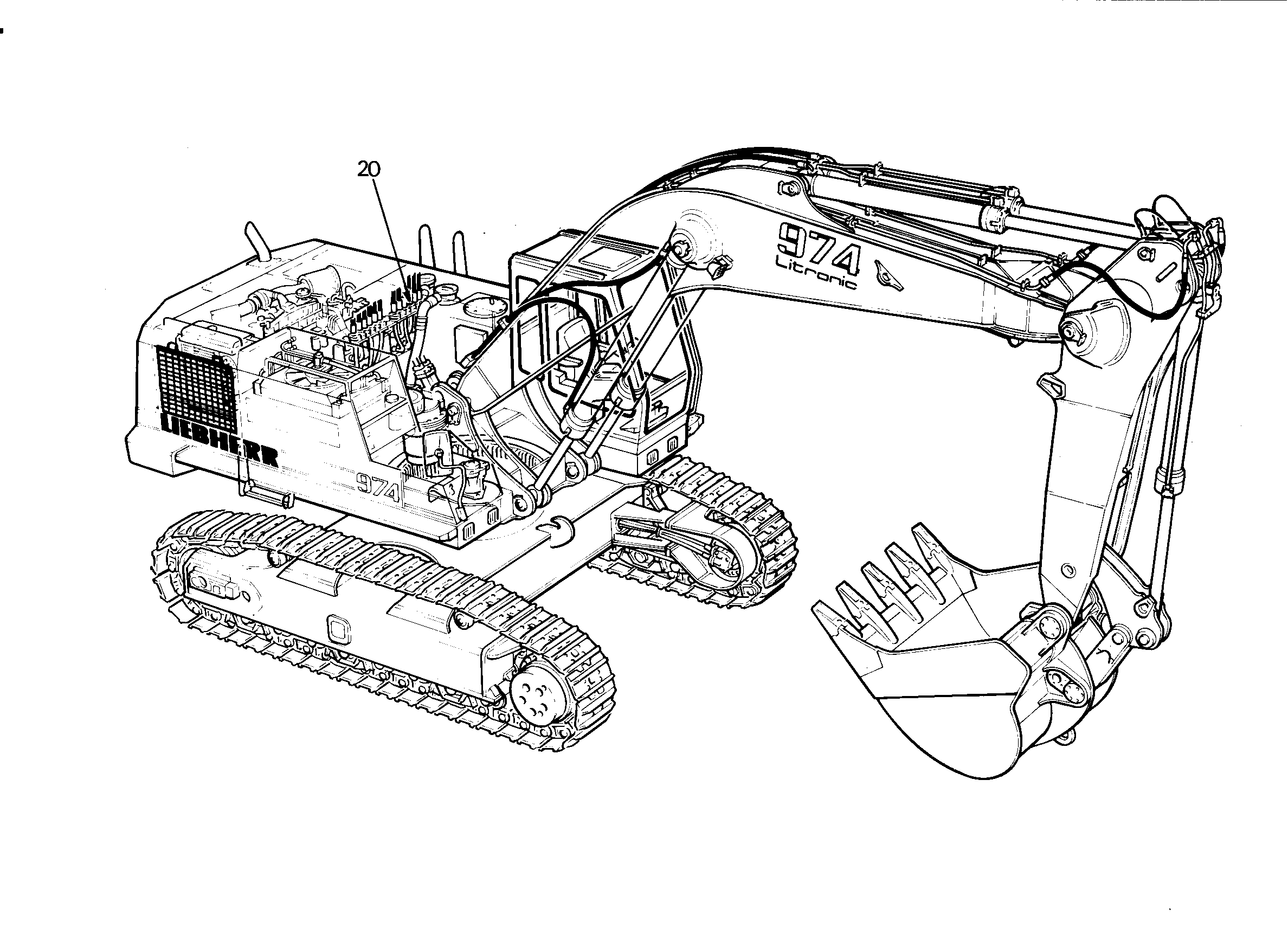 ДООБОРУД. МОНТАЖНЫЙ НАБОР AHS1 9358706 LIEBHERR