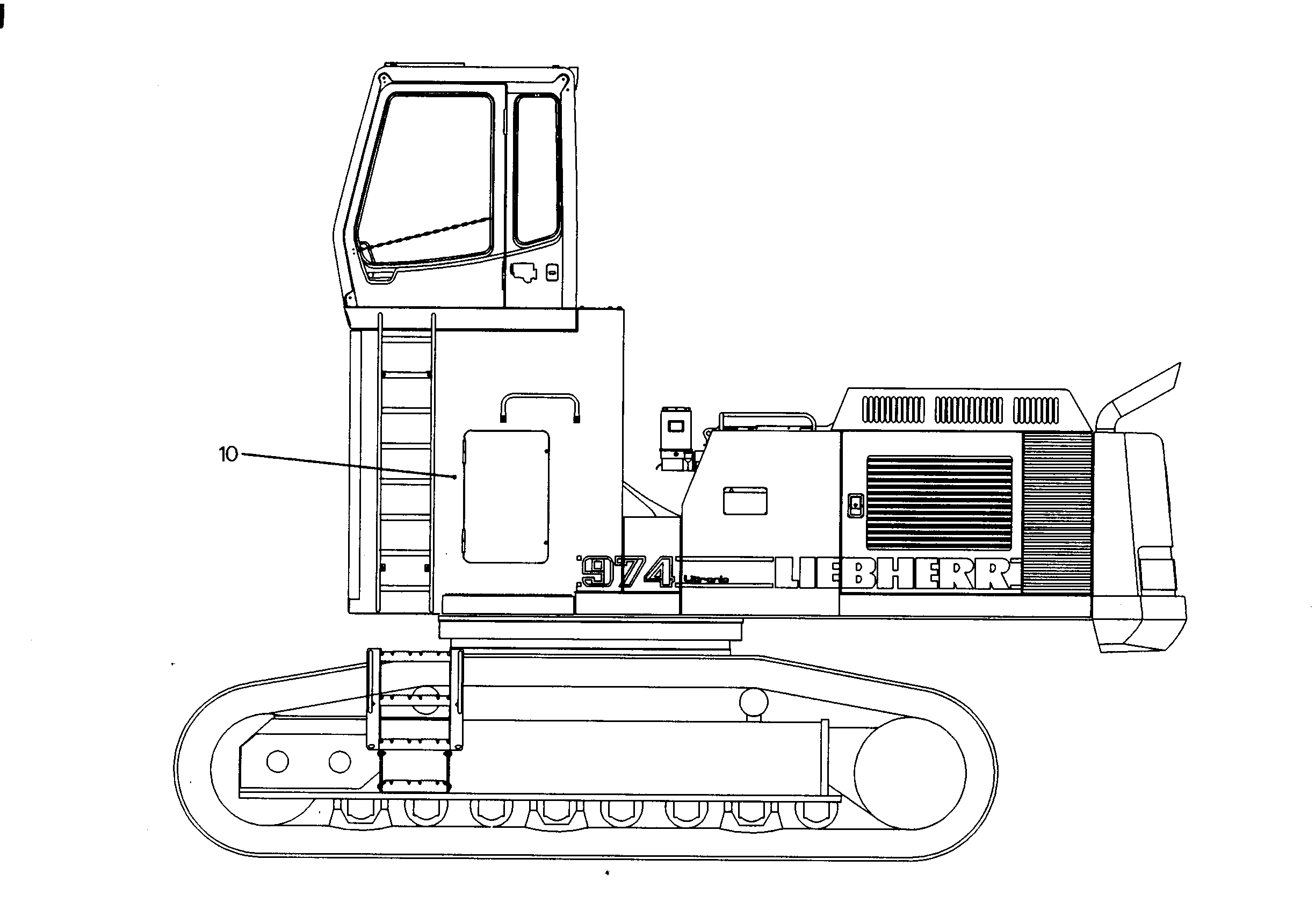 ВОЗВЫШЕНИЕ КАБИНЫ 2000MM 9688466 LIEBHERR