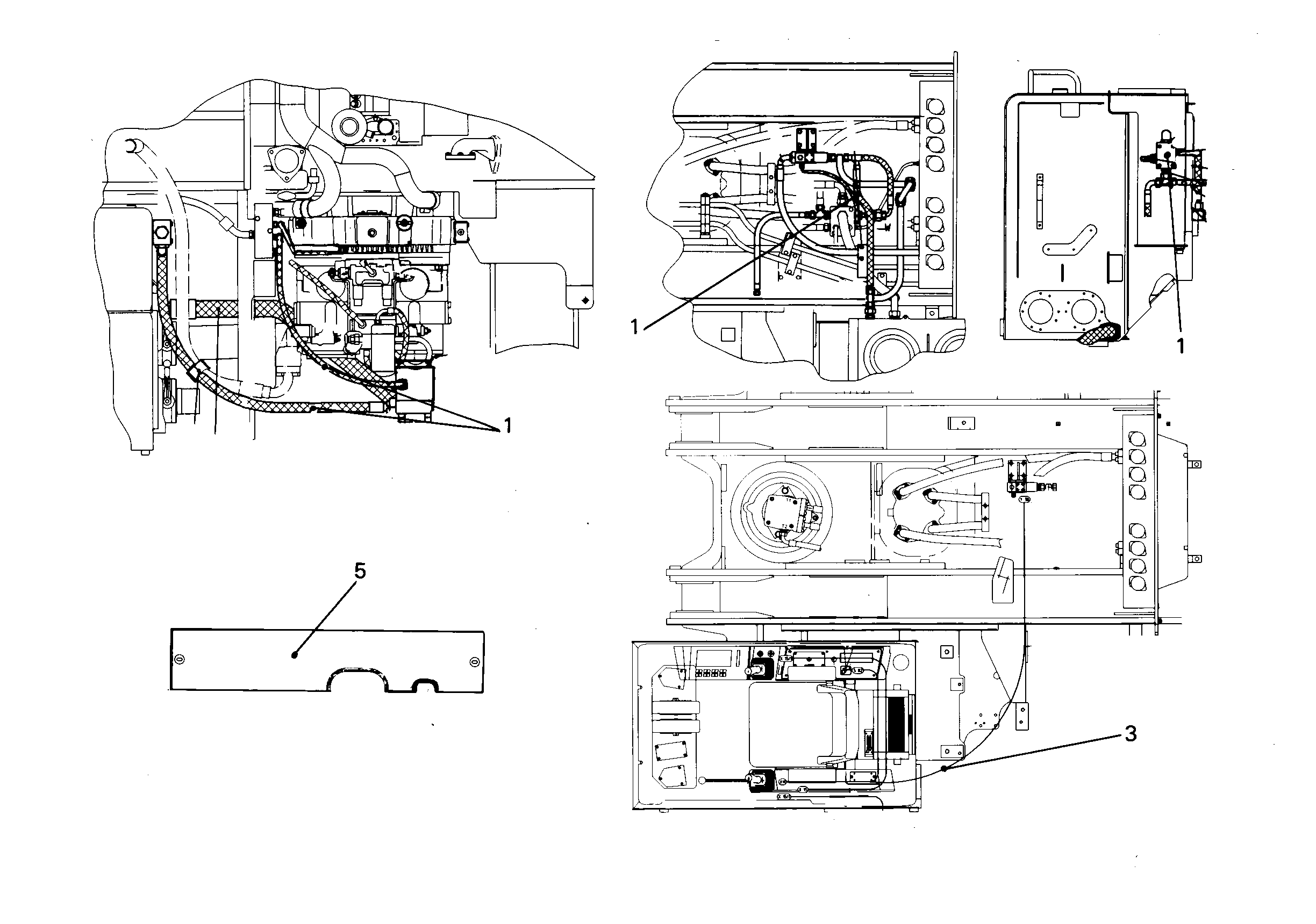 ГИДРАВЛИЧЕСКАЯ СИСТЕМА 9396451 LIEBHERR