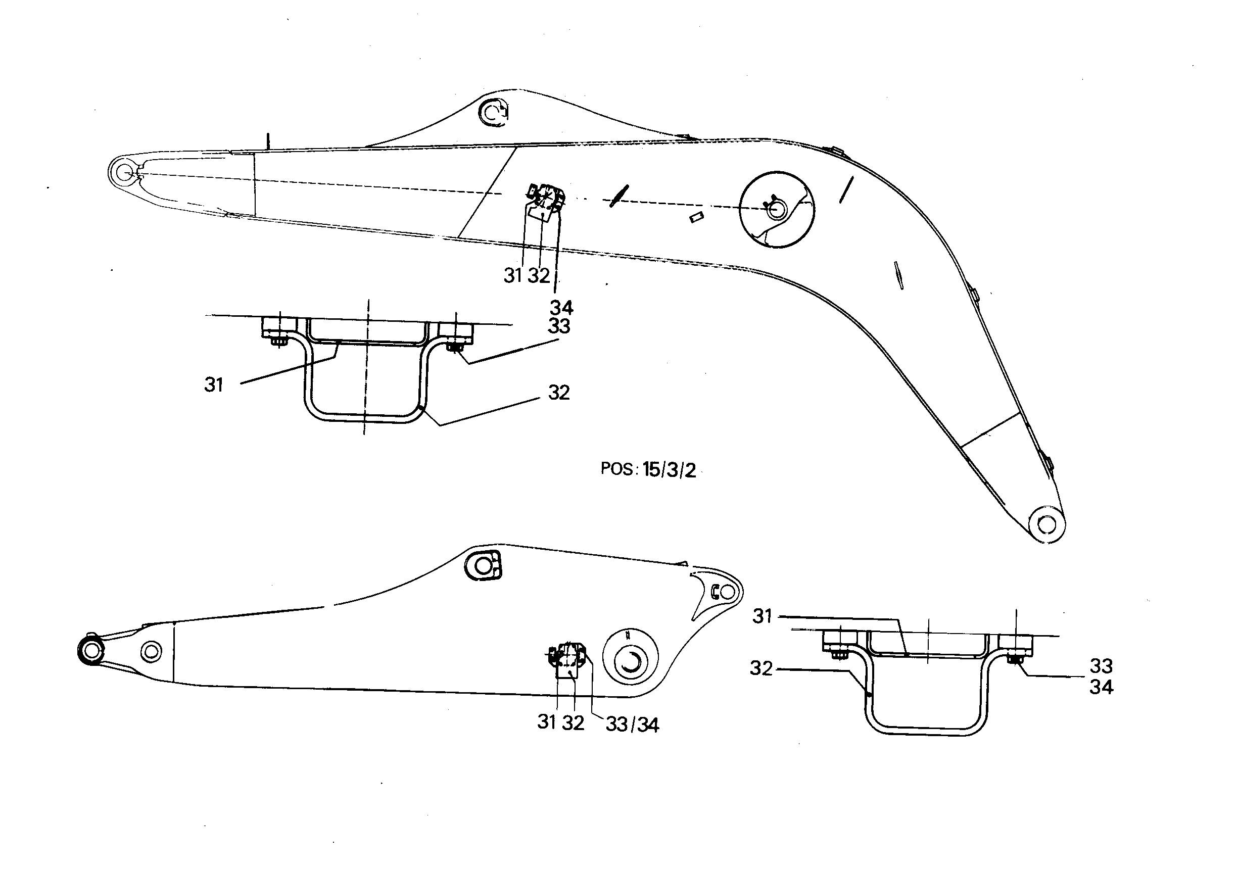 ОГРАНИЧЕНИЕ ВЫЛЕТА 5613651 LIEBHERR