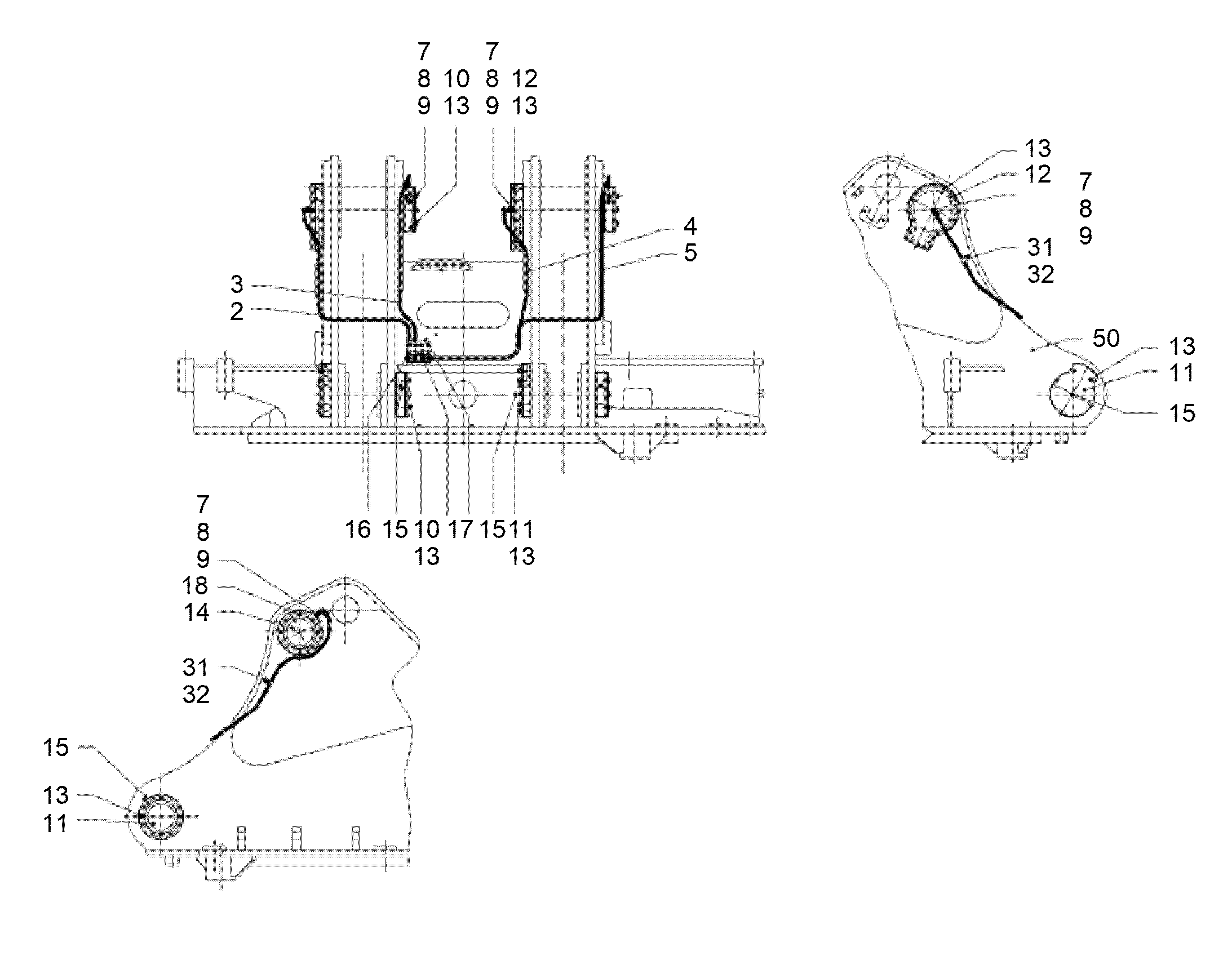 ПЕРЕОБОРУД. ПОВОР. ПЛАТФОРМЫ 9878896 LIEBHERR