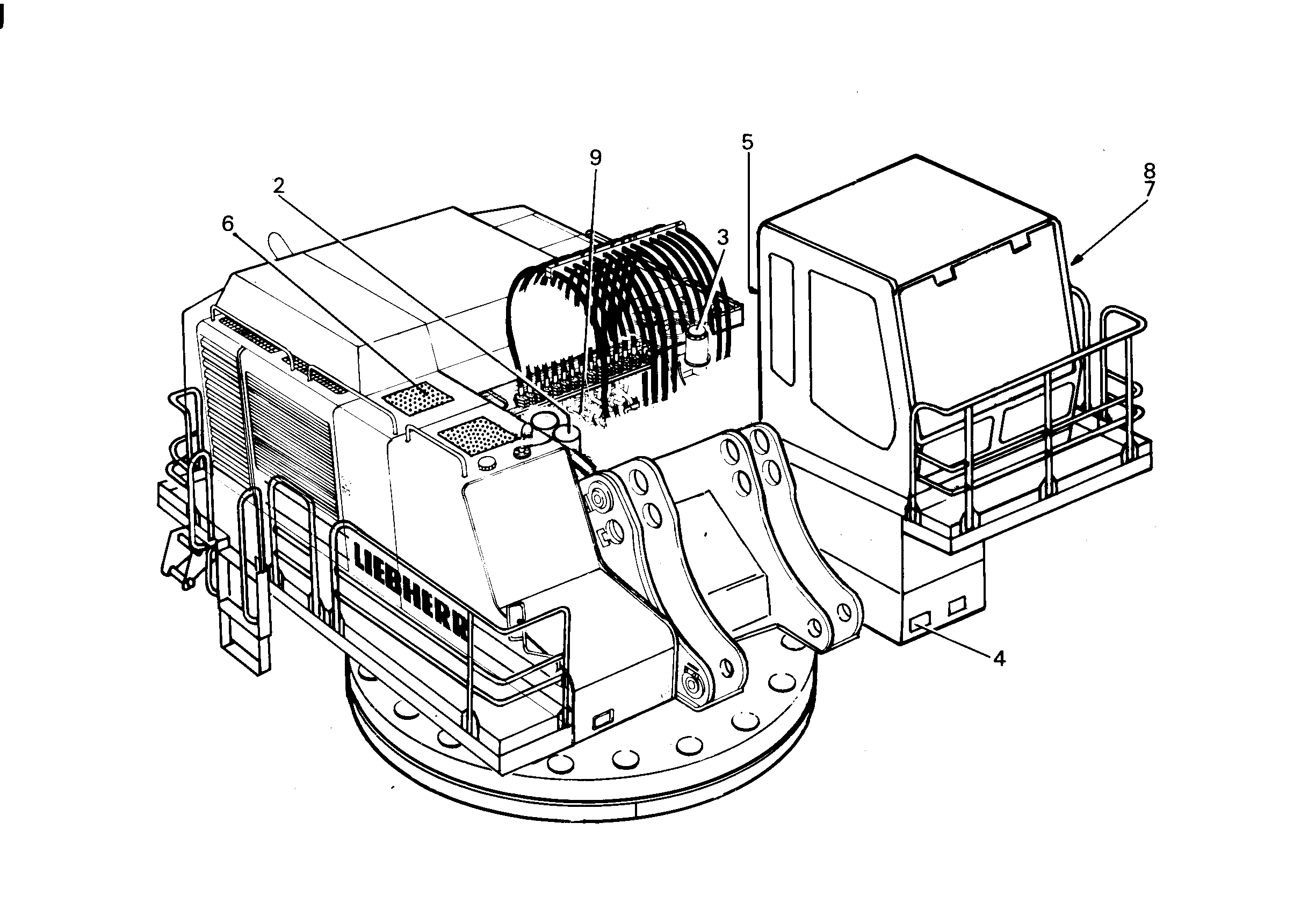 ЦЕНТРАЛИЗОВАННАЯ СМАЗКА 9688915 LIEBHERR