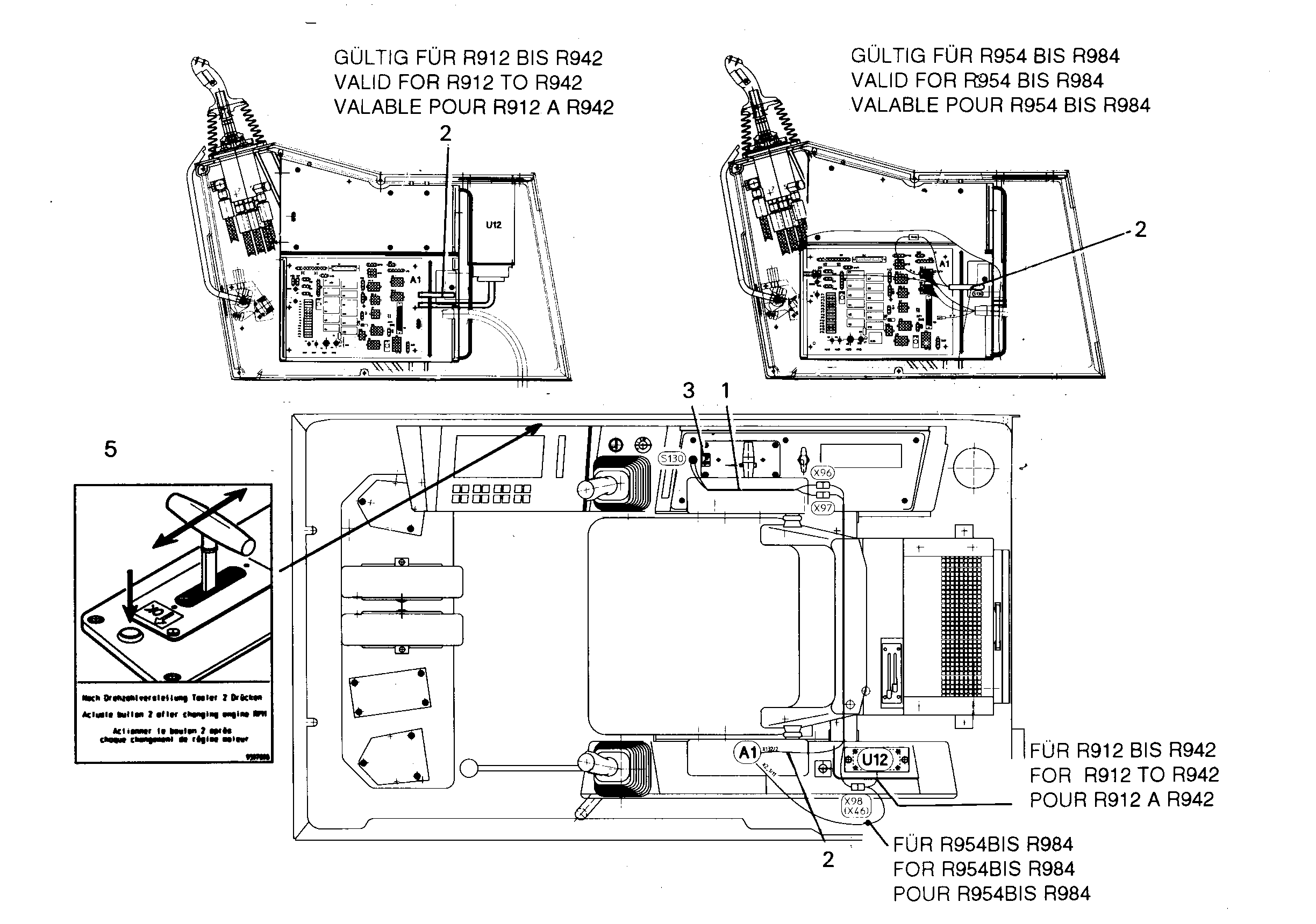 УДЛИНЕНИЕ, КОМПЛЕКТ КАБЕЛЕЙ 9397793 LIEBHERR