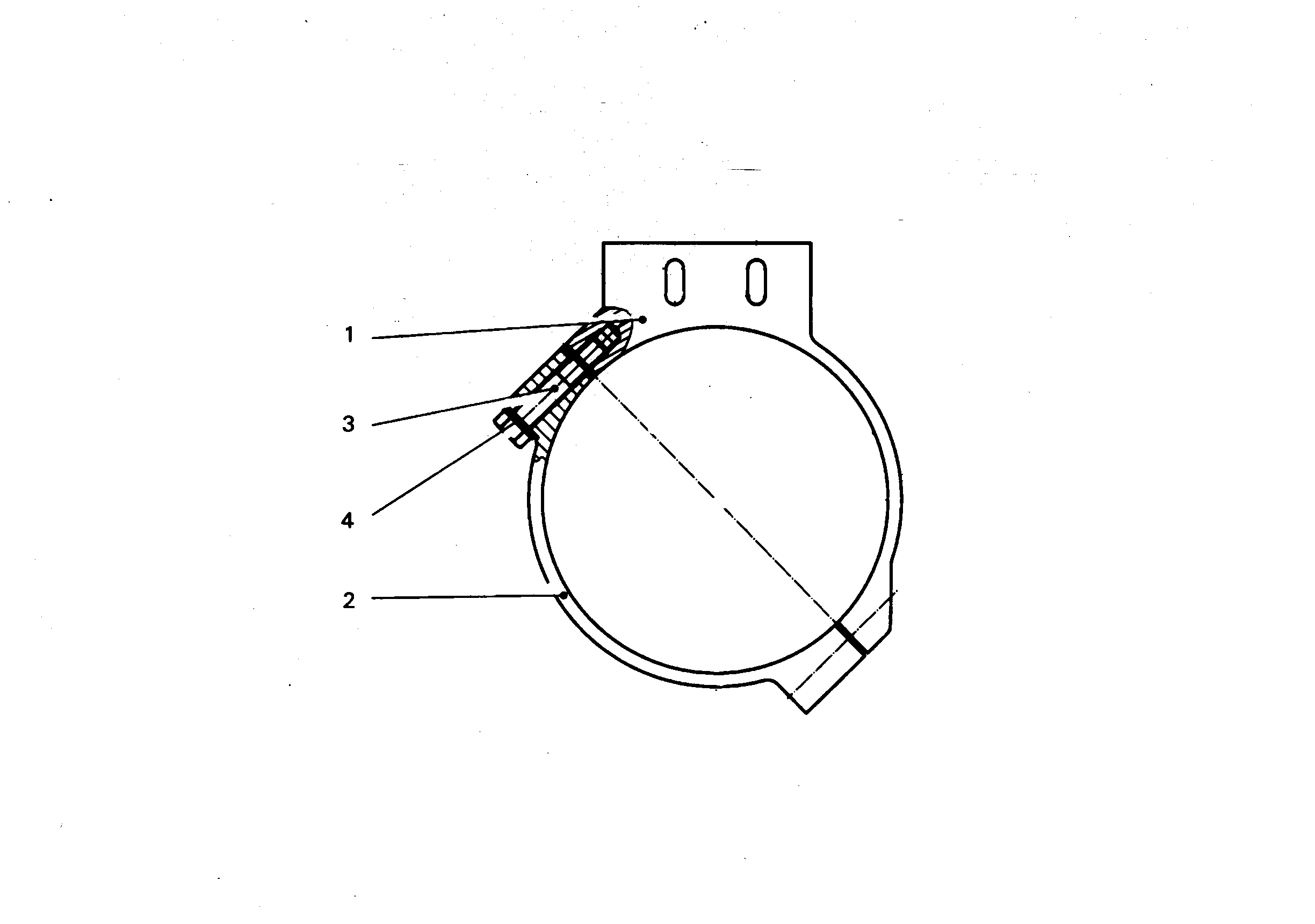 ПОЛУХОМУТИК d=254 9697035 LIEBHERR