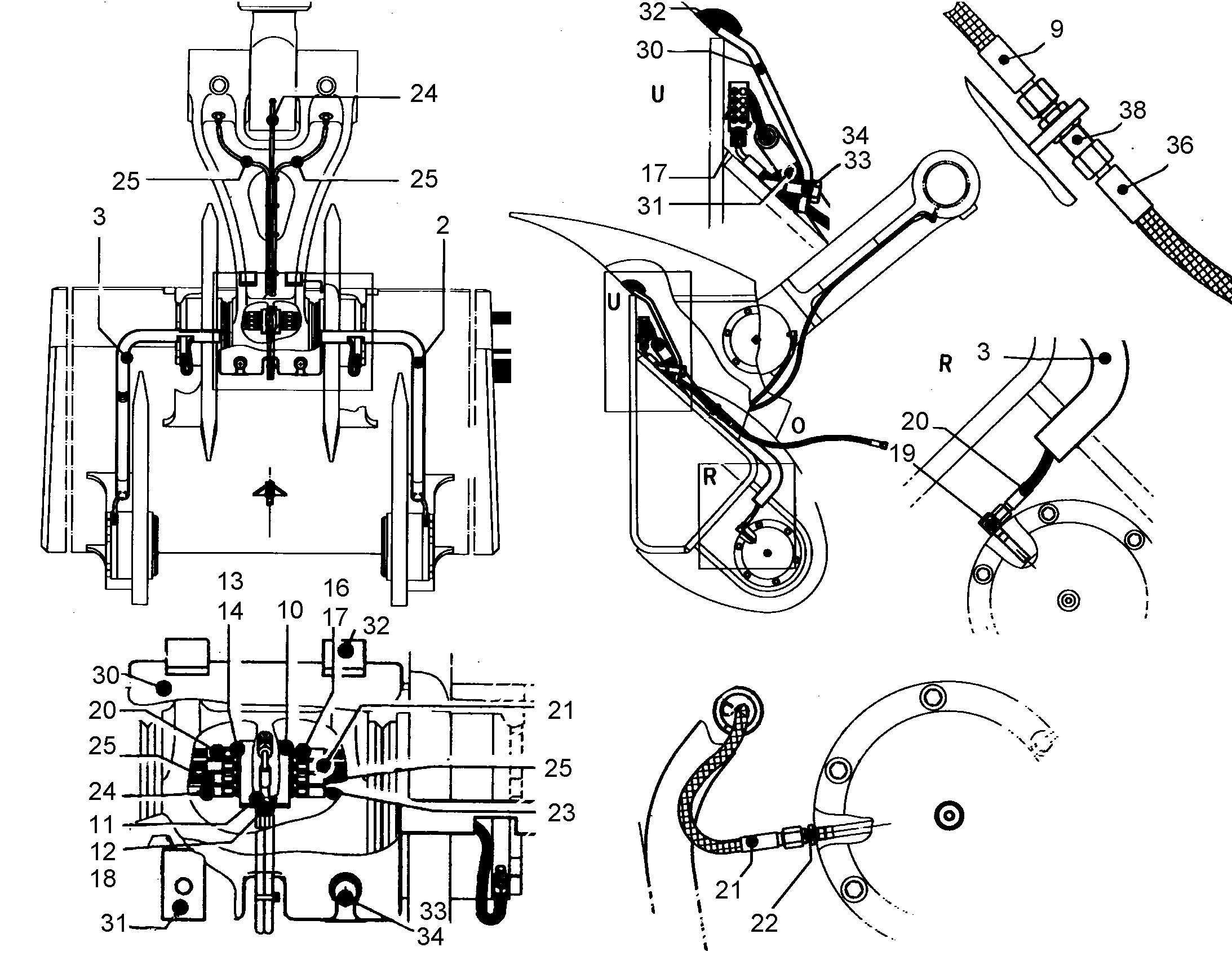 ОГРАНИЧИТЕЛЬ ХОДА 9694654 LIEBHERR