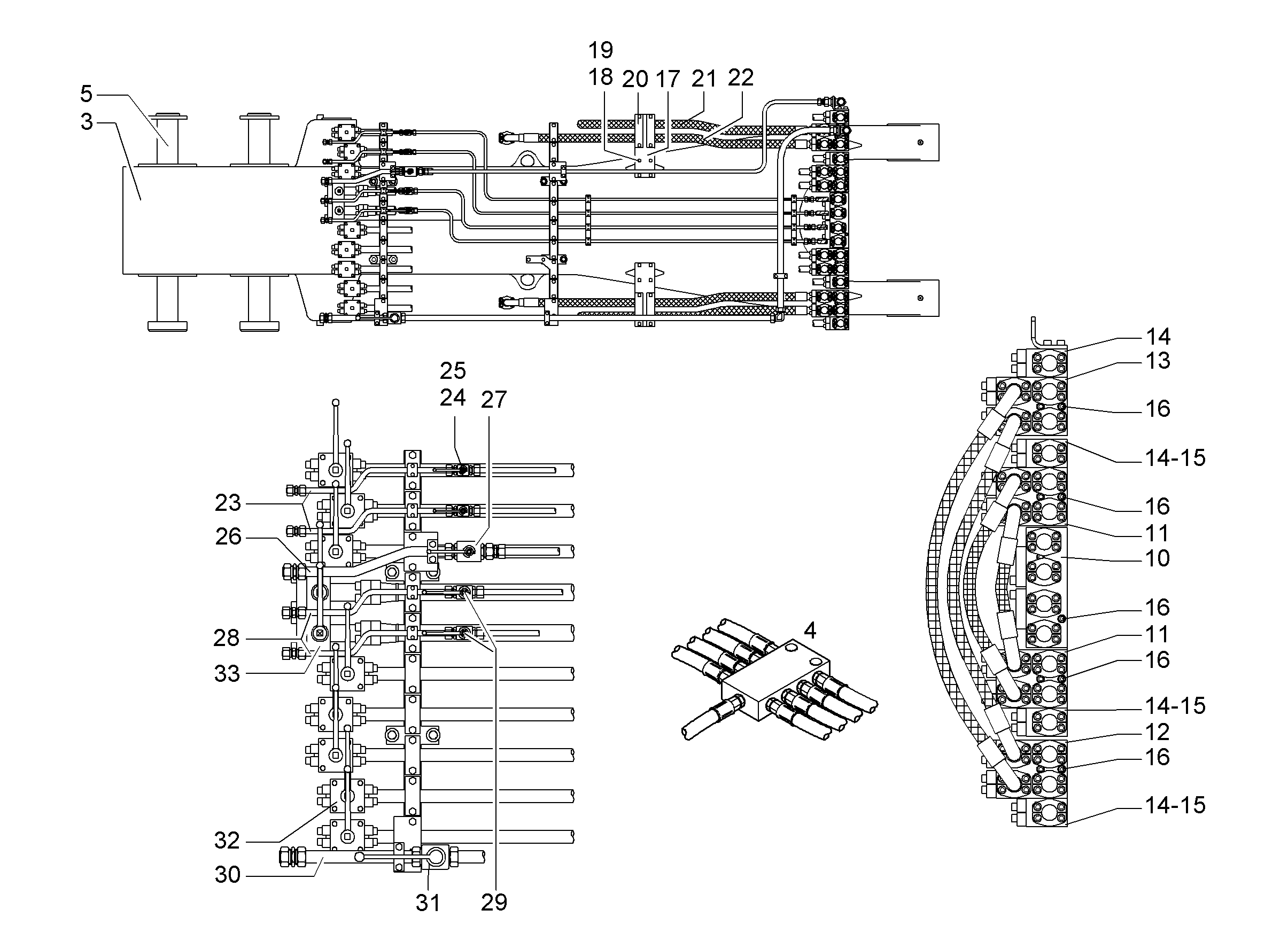 ЗАЩ.ТРУБЫ ПОДЪЕМ.ЦИЛИНДР 9006413 LIEBHERR