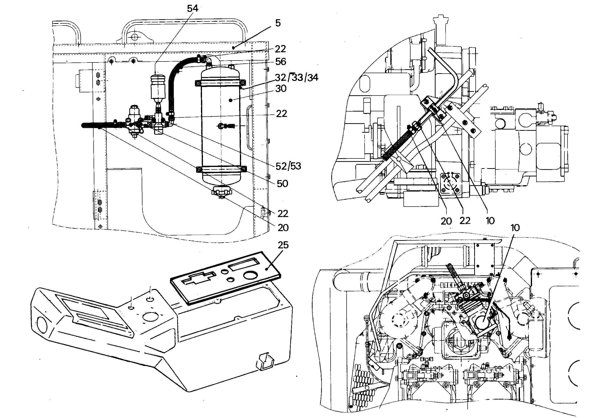ДОРАБОТКА - БАЧОК РАДИАТОРА 9694170 LIEBHERR
