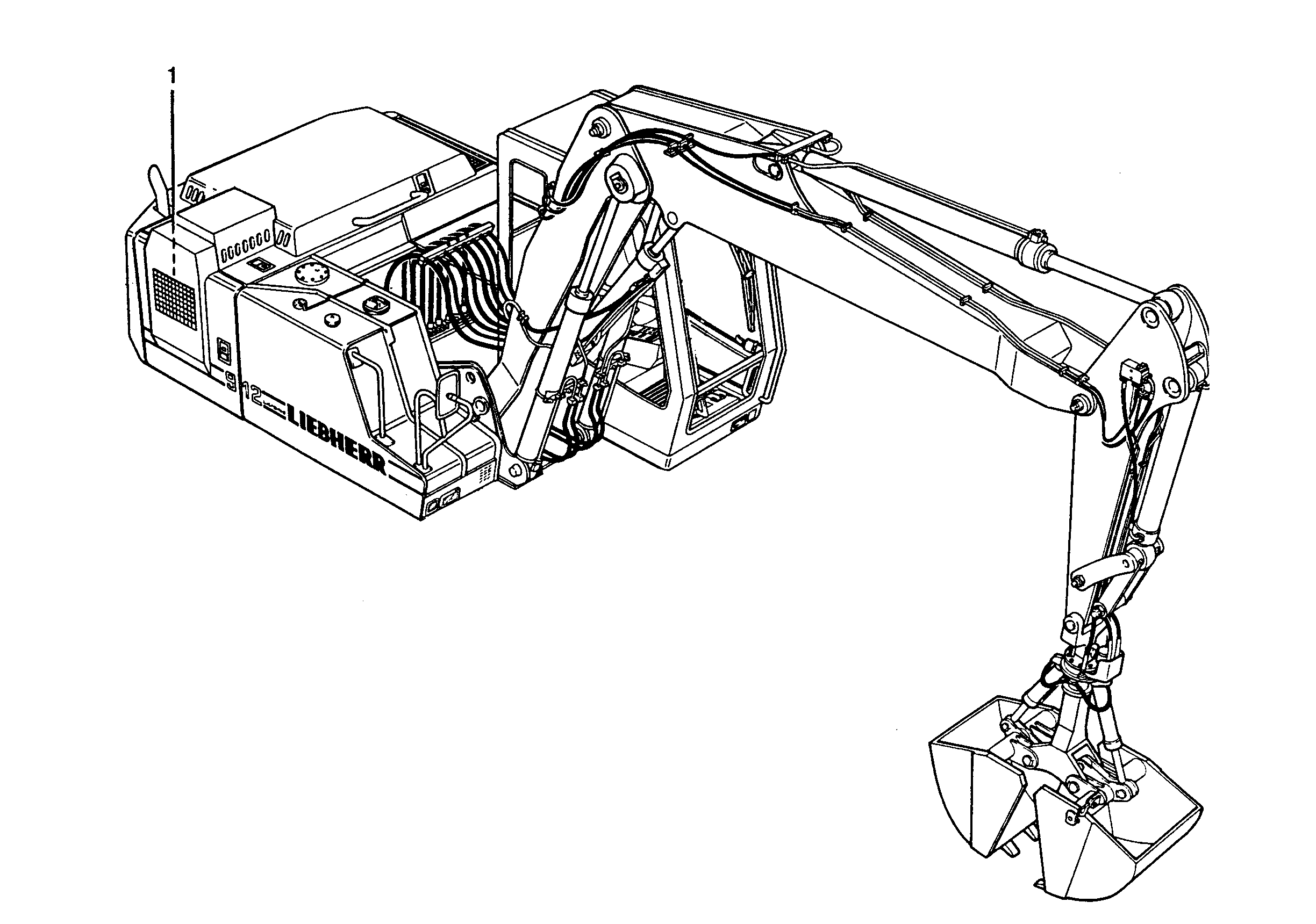 ДООБОРУДОВАНИЕ ГЕНЕРАТОР 9693947 LIEBHERR