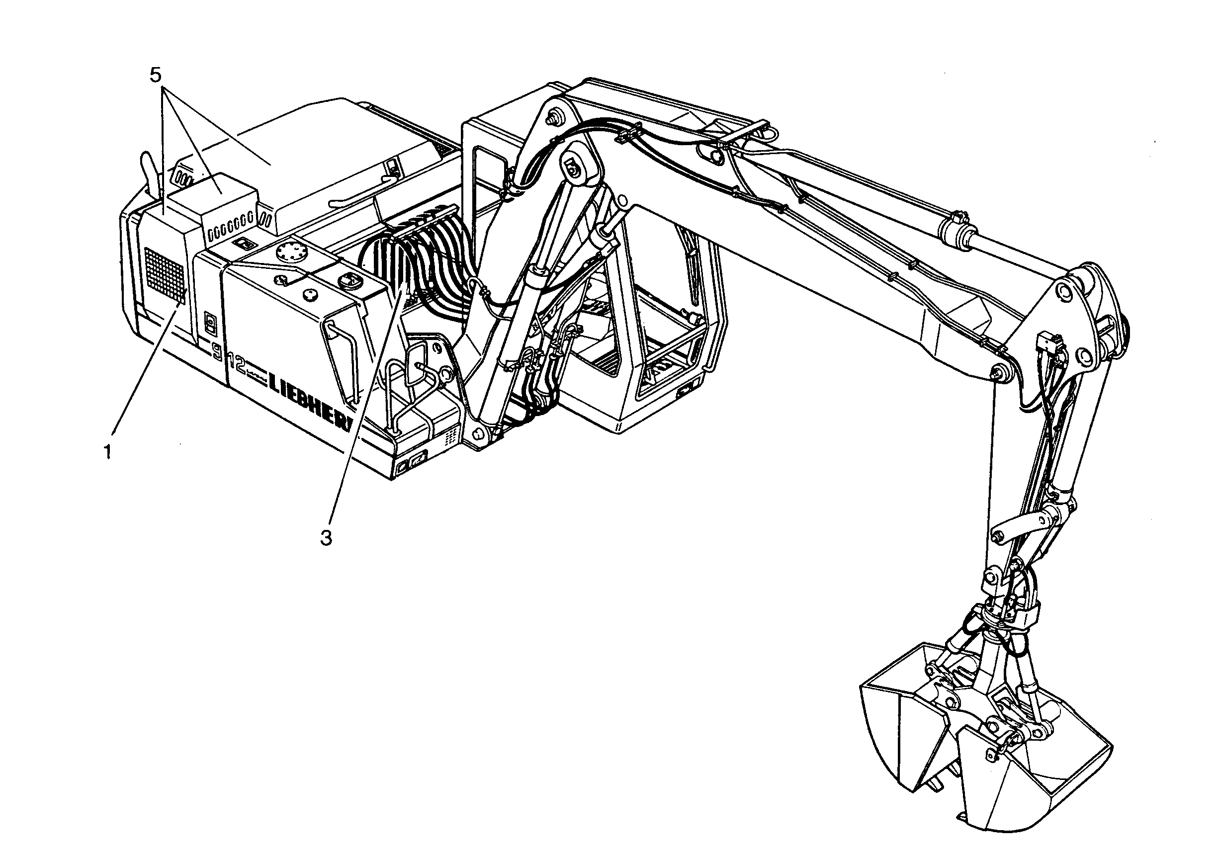 ПРИВОД ГЕНЕРАТОРА 9756551 LIEBHERR