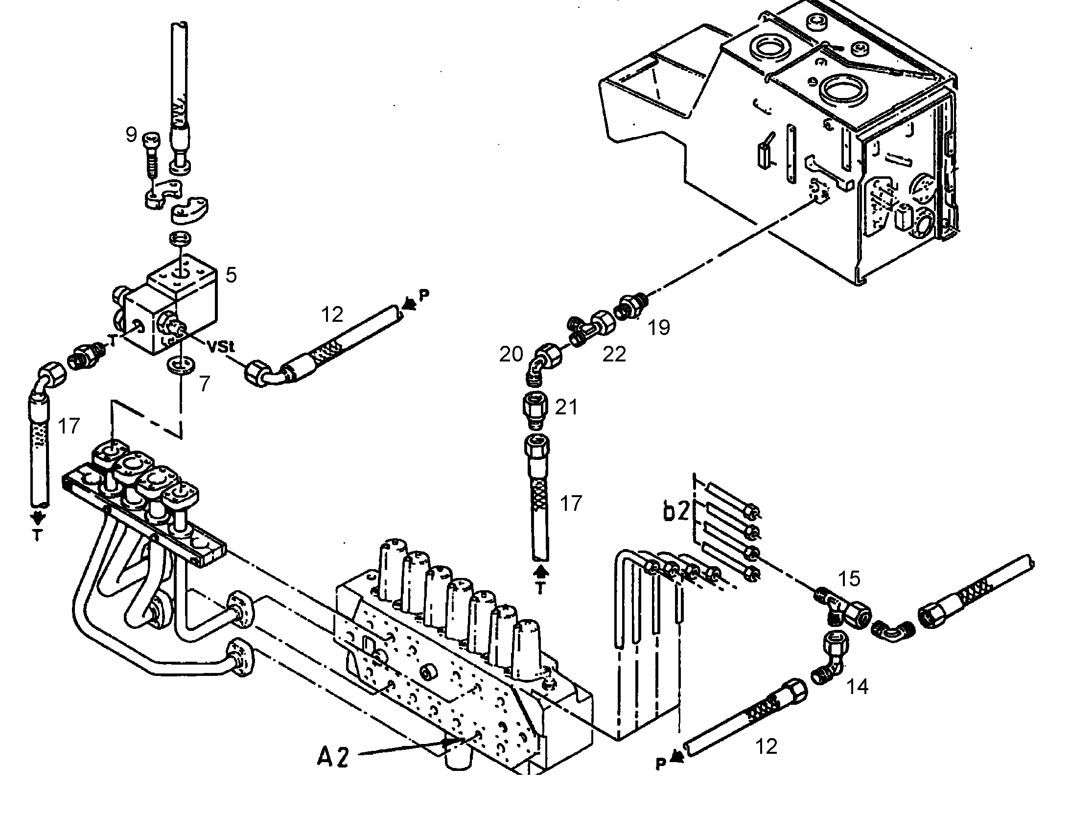 КЛАПАН ОБРАТНЫЙ 5008702 LIEBHERR