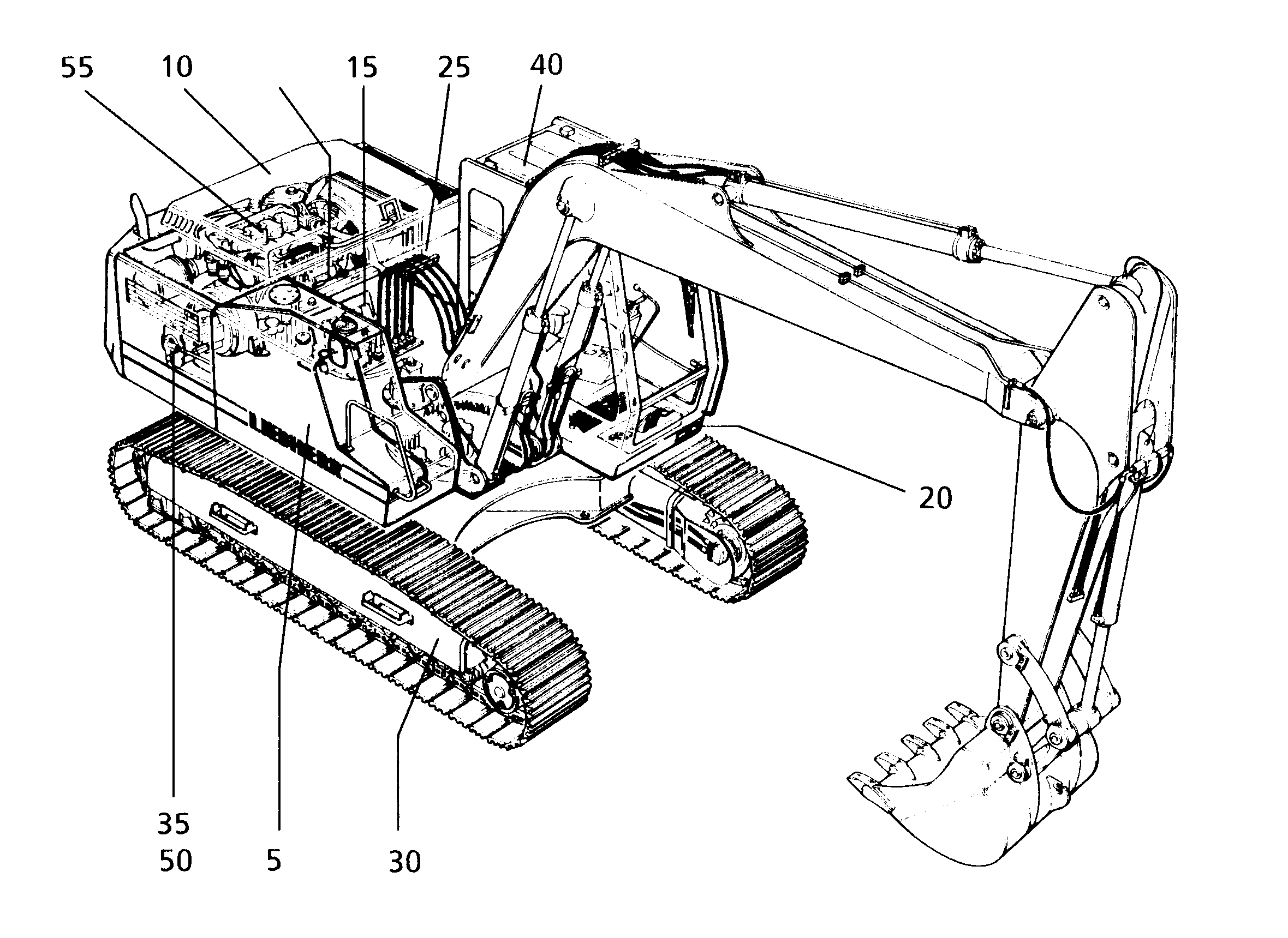 НАСОСЫ ДОП., УСТАНОВКА 9890707 LIEBHERR