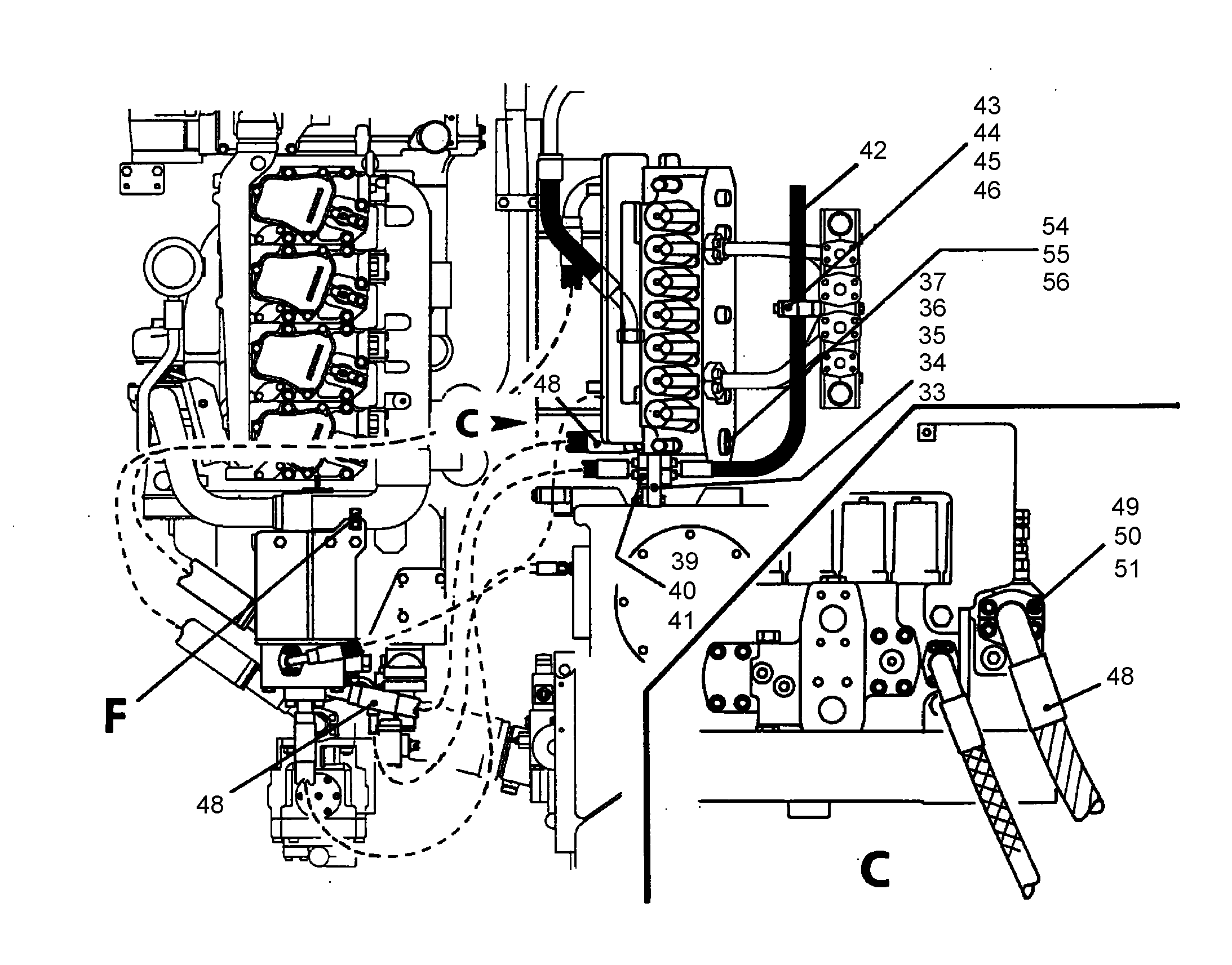ШЛАНГ 20X1150 7008770 LIEBHERR