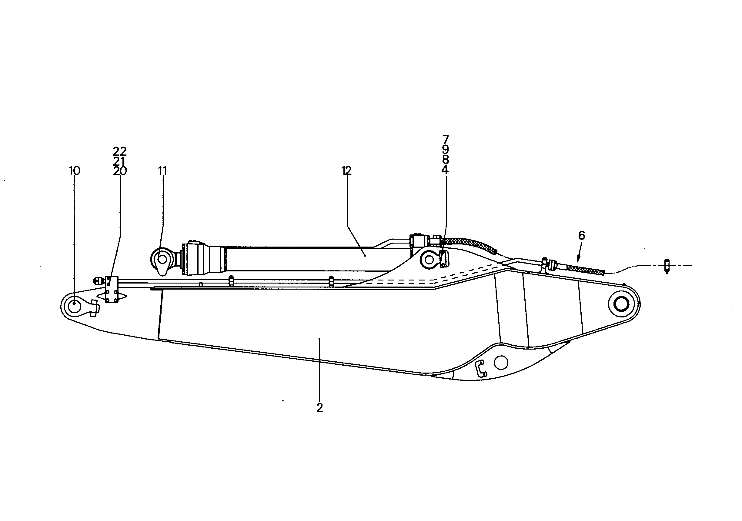 ПРОВОДКА МОНТАЖ AHS 9836340 LIEBHERR
