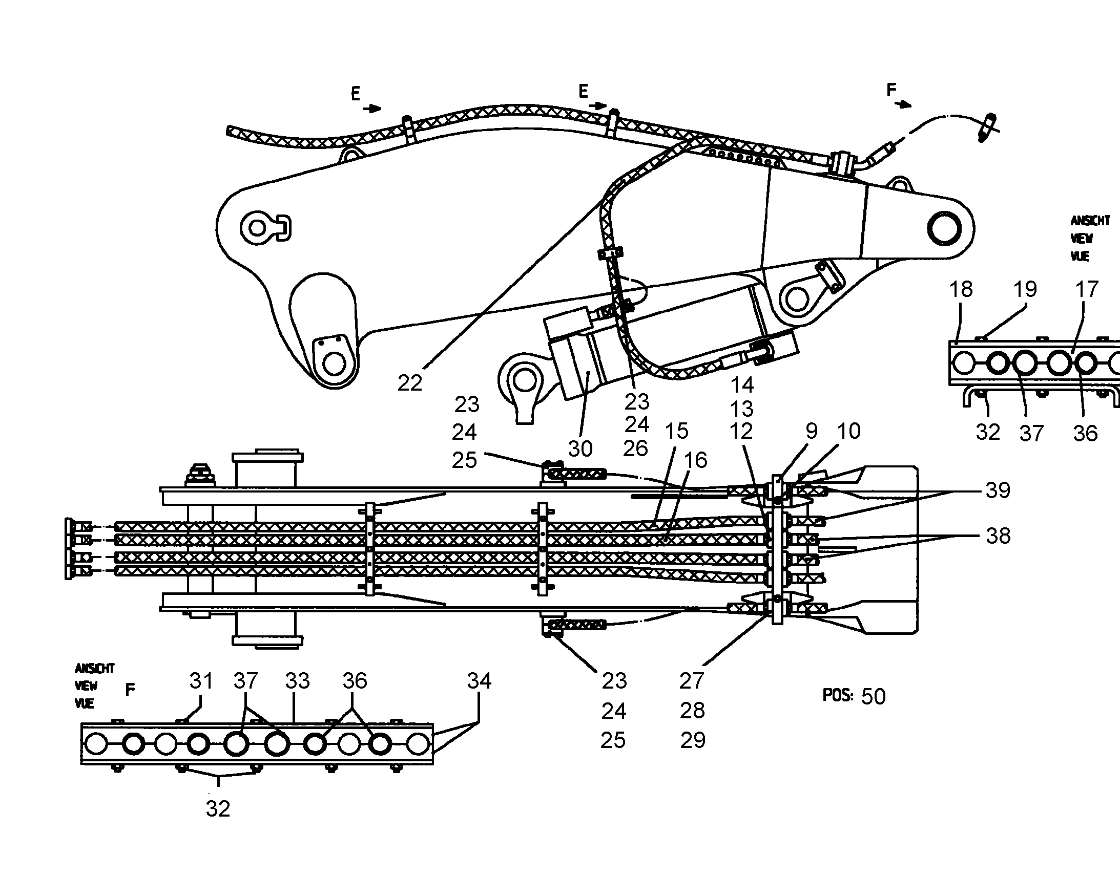 СМАЗОЧНЫЕ ЛИНИИ УСТАНОВКА 9698427 LIEBHERR