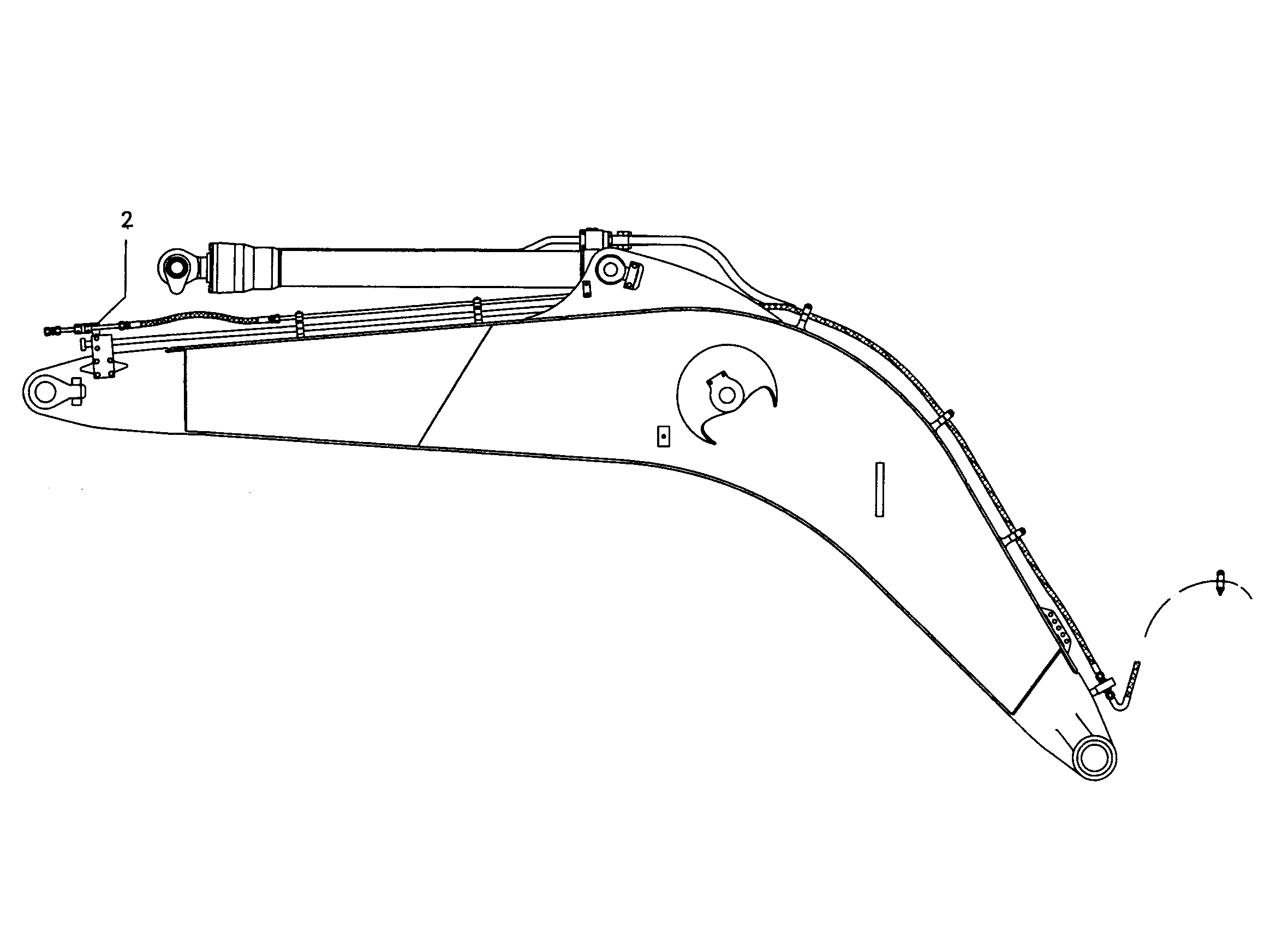 ПРОВОДКА ПРИВОД МЕХ. ПОВОРОТА 9894615 LIEBHERR