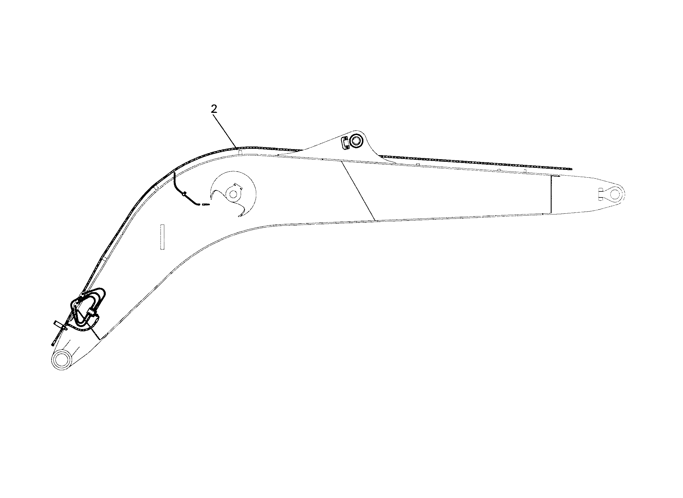 СМАЗОЧНАЯ ЛИНИЯ ДЛЯMОНОБЛОКА 5850MM 9698361 LIEBHERR