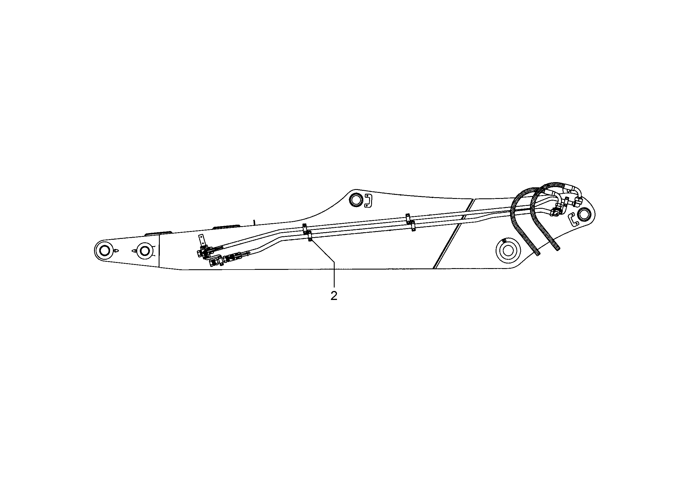 ПРОВОДКА МОНТАЖ AHS 9696683 LIEBHERR