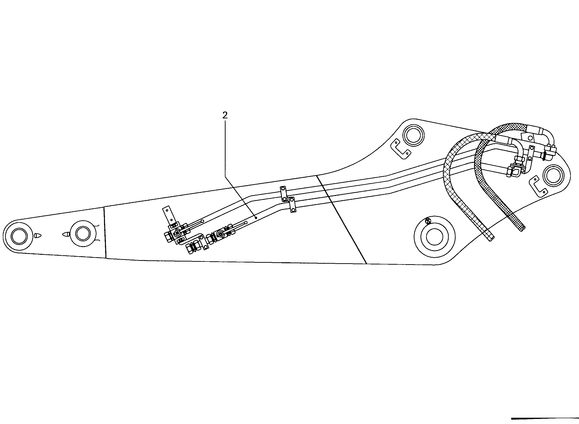 ПРОВОДКА МОНТАЖ AHS 9696458 LIEBHERR