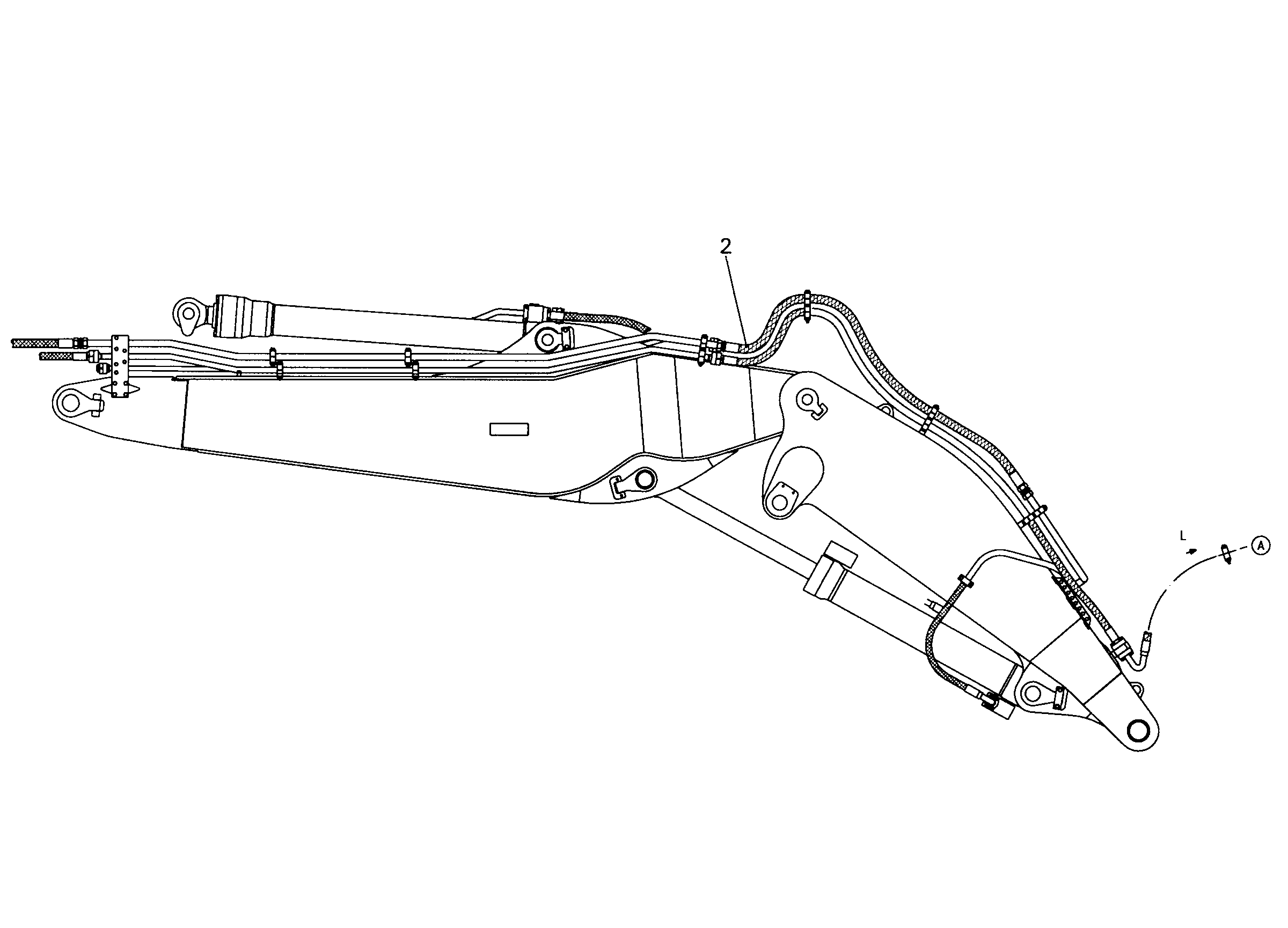 ПРОВОДКА МОНТАЖ AHS 9821352 LIEBHERR