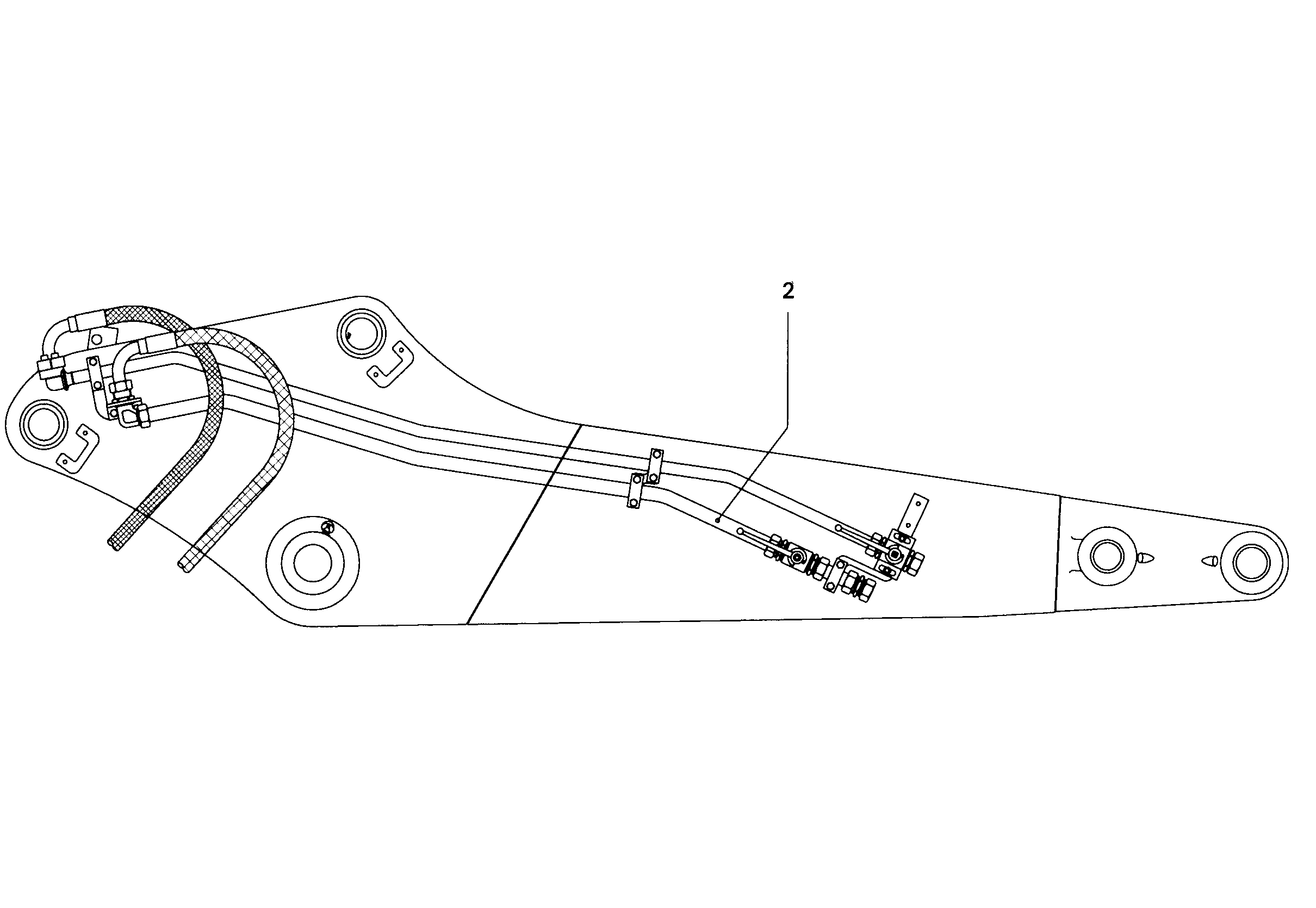 ПРОВОДКА МОНТАЖ AHS 9696438 LIEBHERR