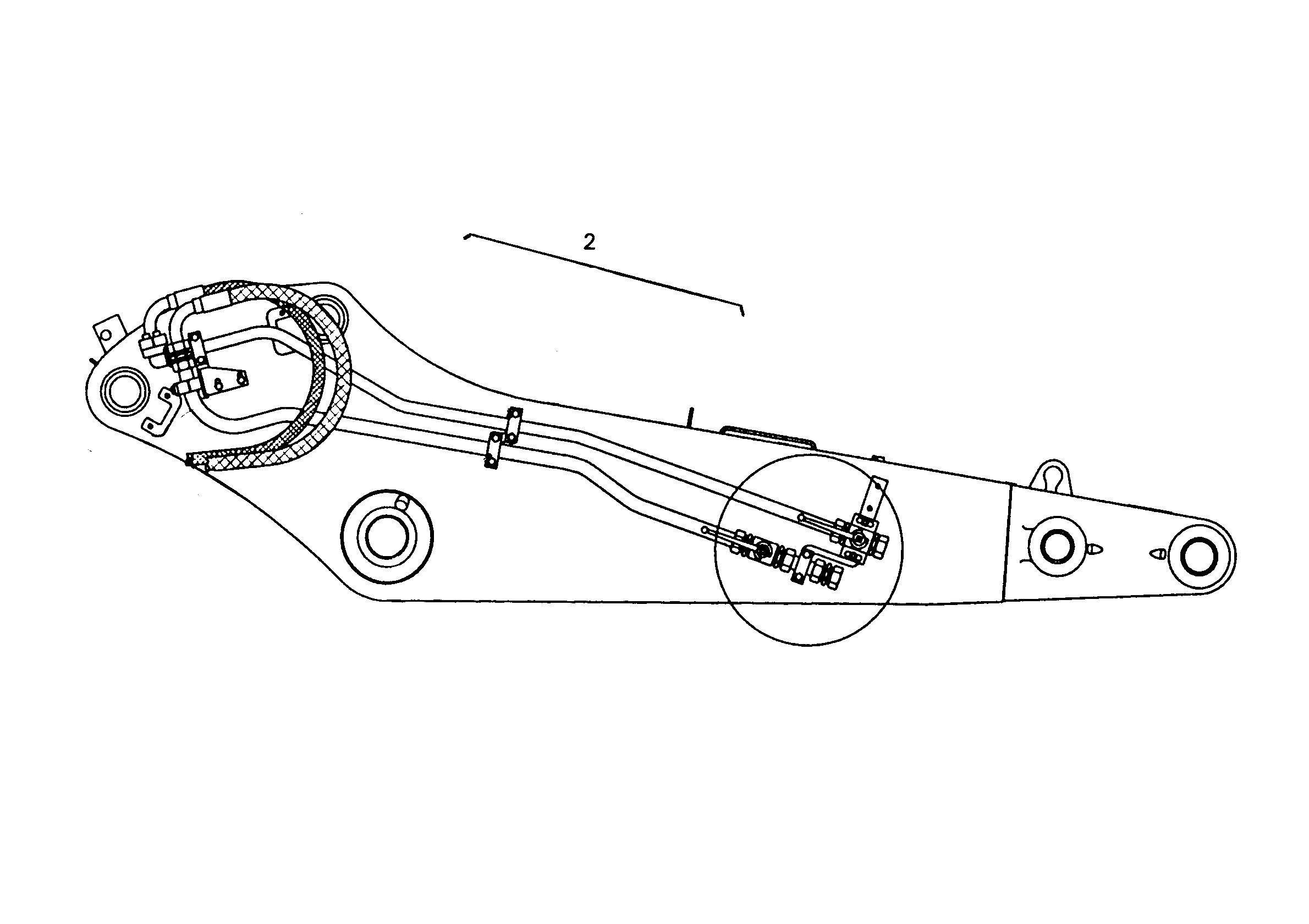 ПРОВОДКА МОНТАЖ AHS 9893130 LIEBHERR