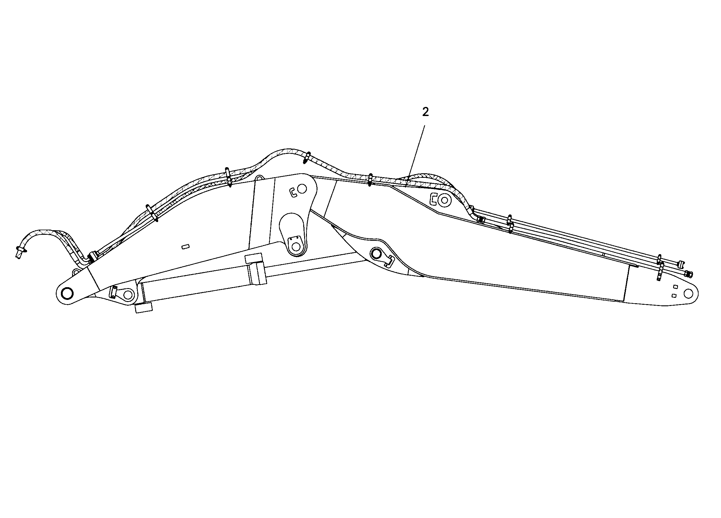 ПРОВОДКА МОНТАЖ AHS 9890506 LIEBHERR