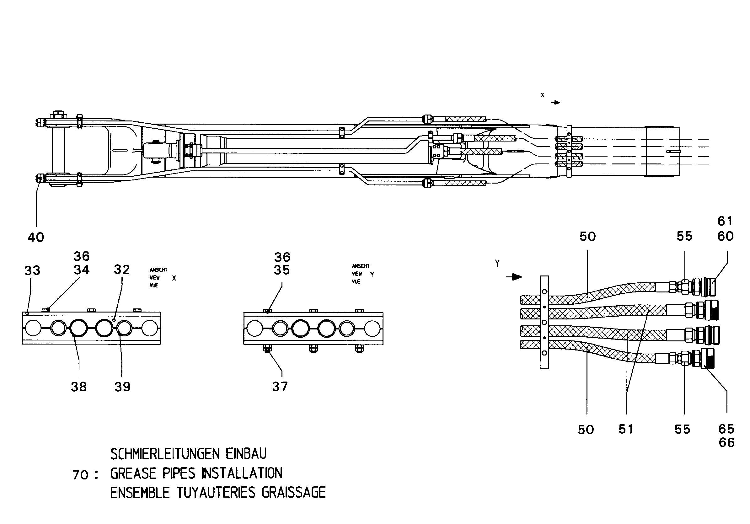 СМАЗОЧНЫЕ ЛИНИИ УСТАНОВКА 9897817 LIEBHERR