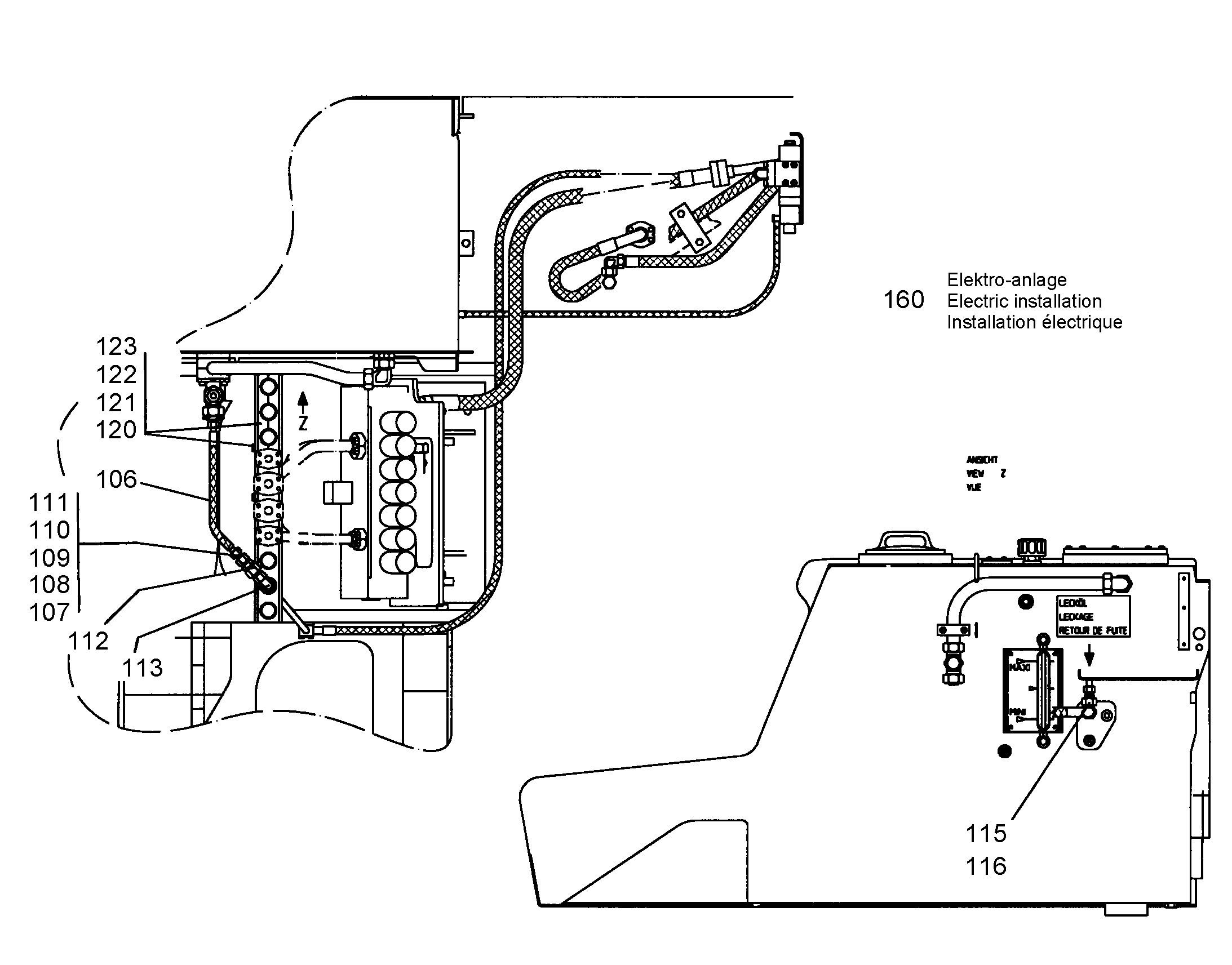 КЛАПАН ОБРАТНЫЙ 5002510 LIEBHERR