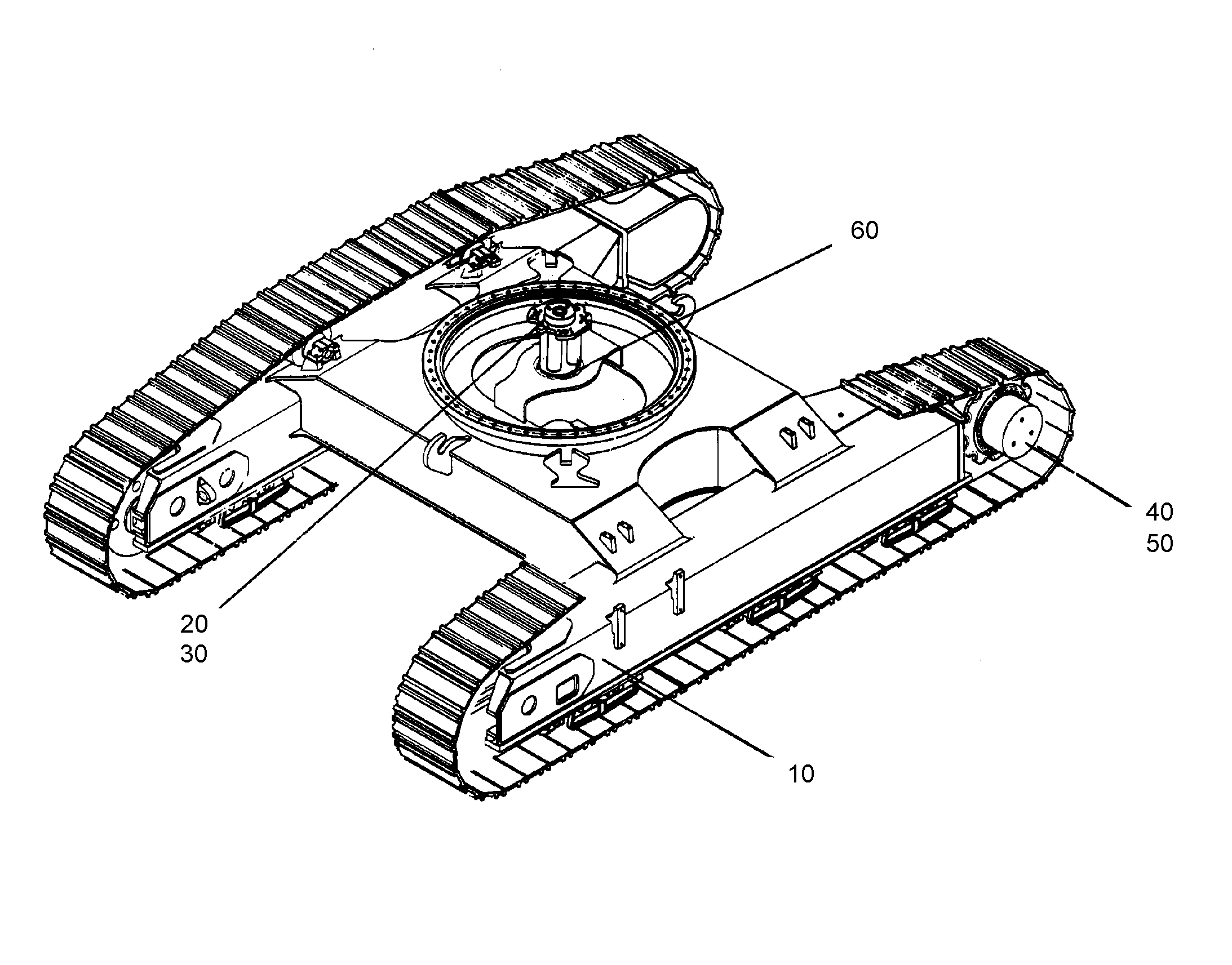 ШАССИ, КОМПЛЕКТ 9890651 LIEBHERR