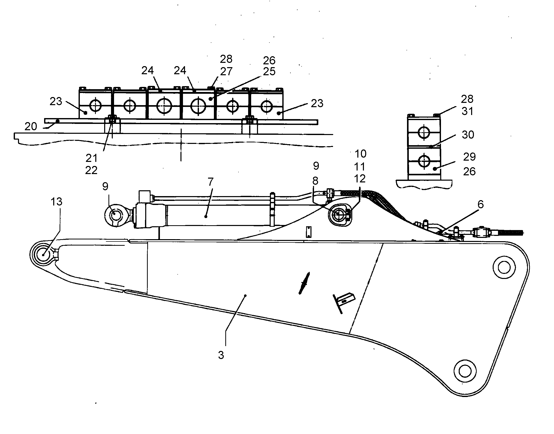 СМАЗОЧНЫЕ ЛИНИИ УСТАНОВКА 9692290 LIEBHERR