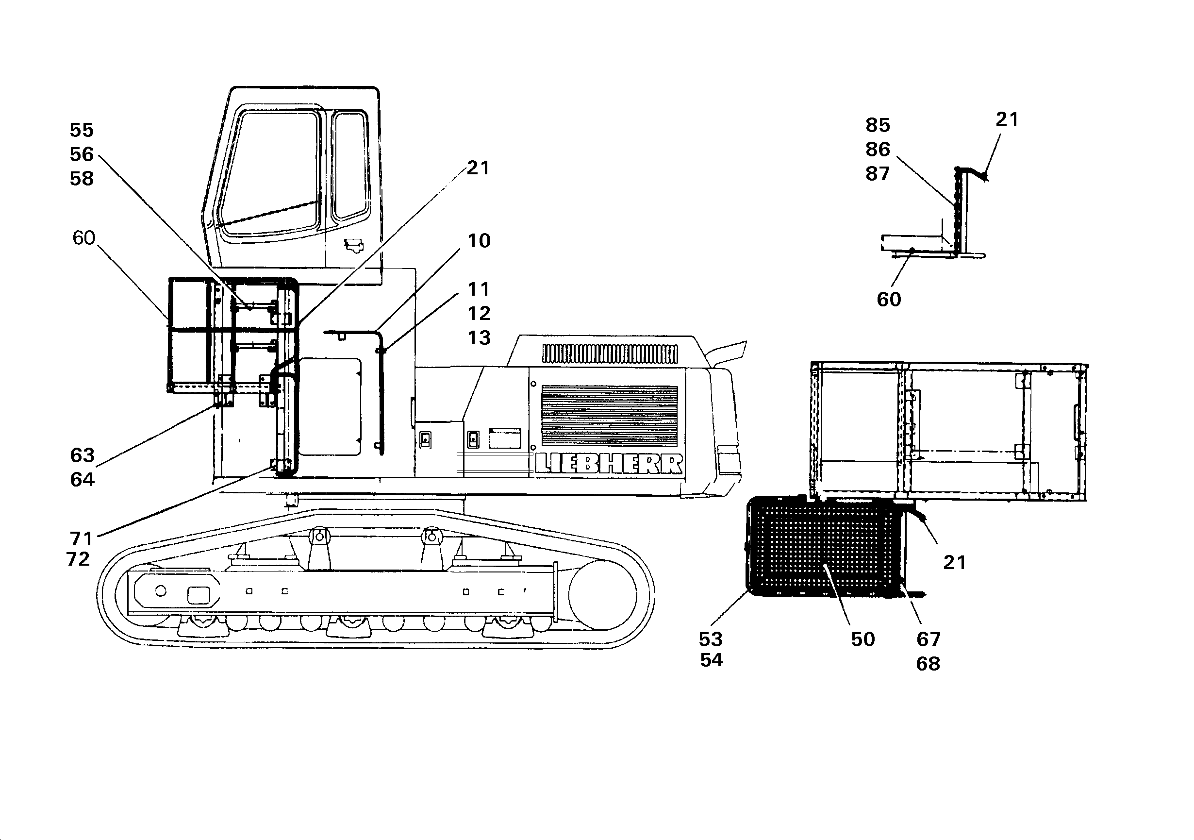 РУЧКА 9309560 LIEBHERR