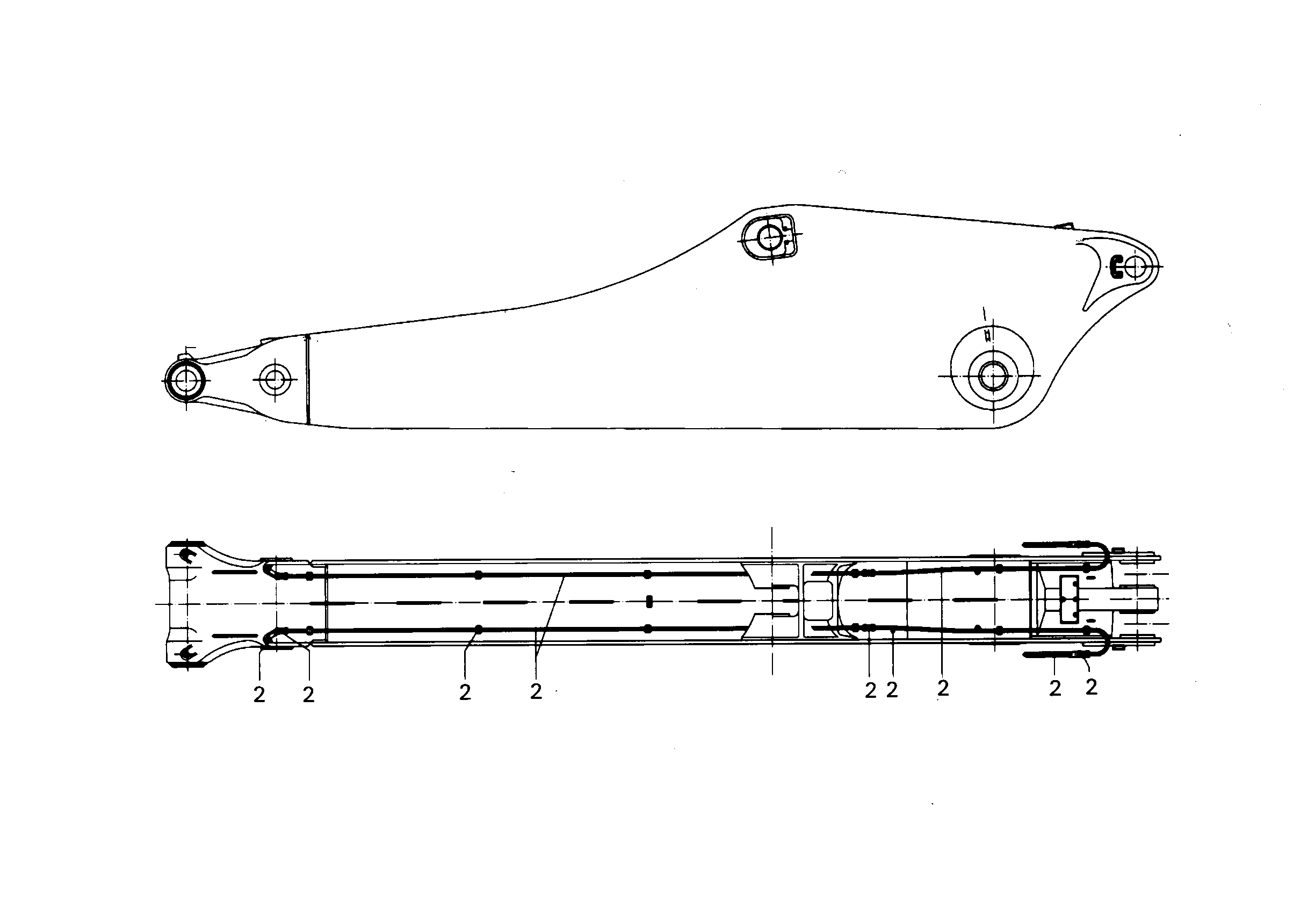 ПРОВОДКА ПРИВОД МЕХ. ПОВОРОТА 9892060 LIEBHERR