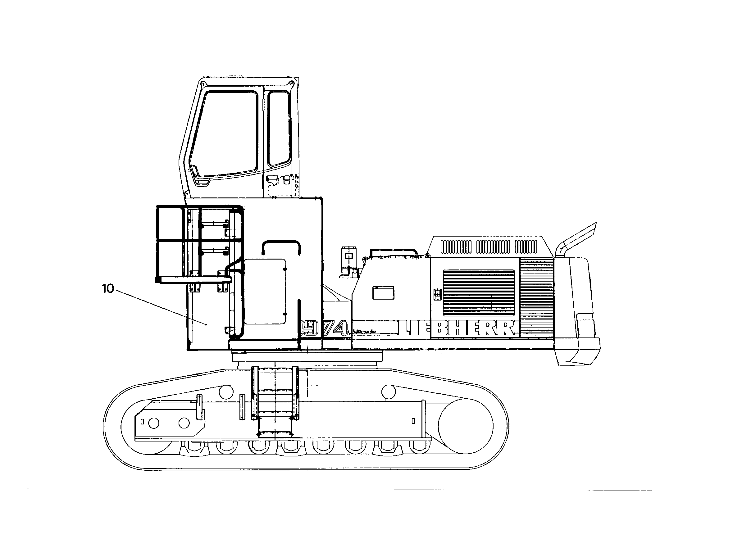 ВОЗВЫШЕНИЕ КАБИНЫ 2000MM 9893459 LIEBHERR