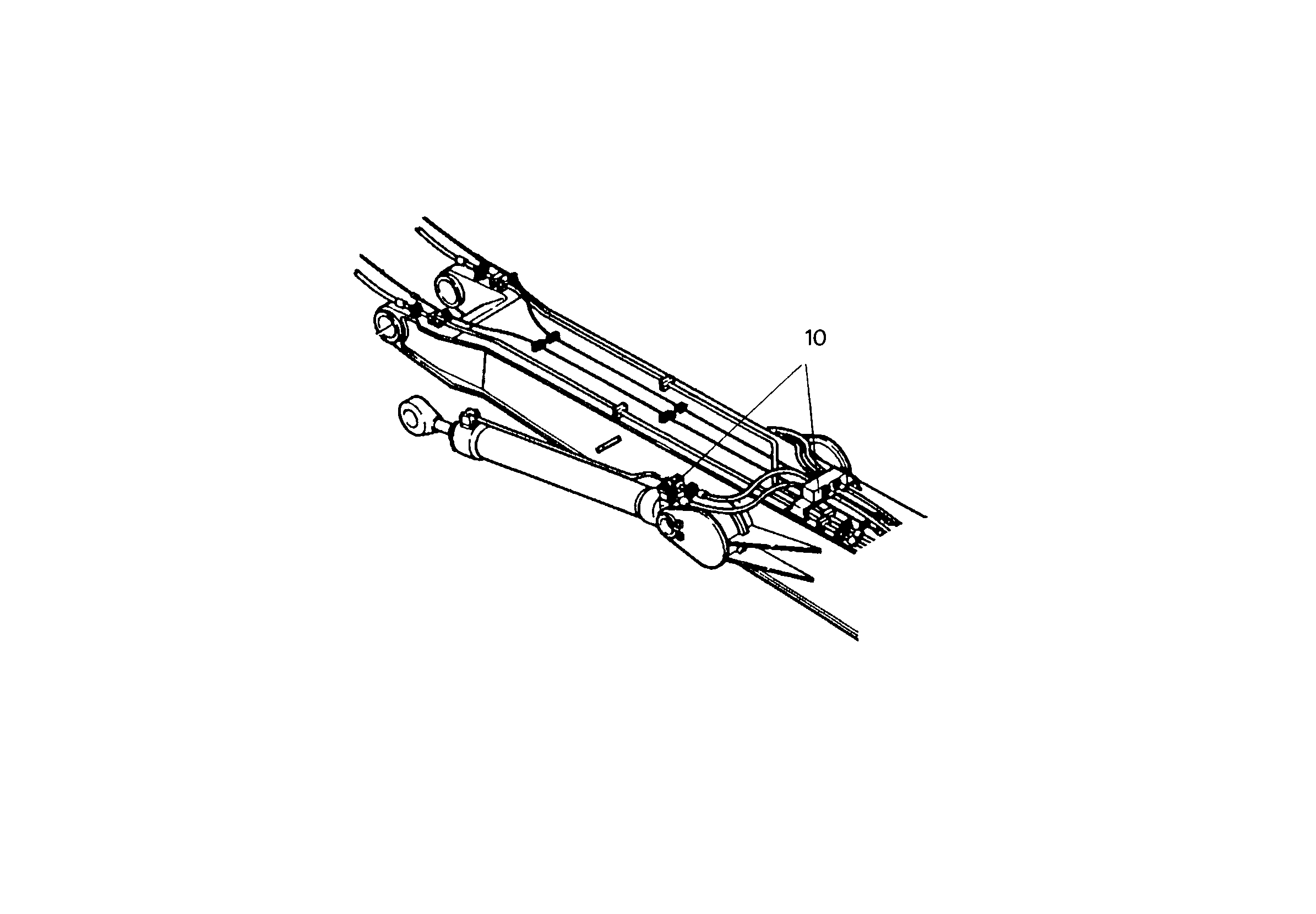 ЗАЩ.ТРУБЫ ЦИЛ.РУК. 9890922 LIEBHERR