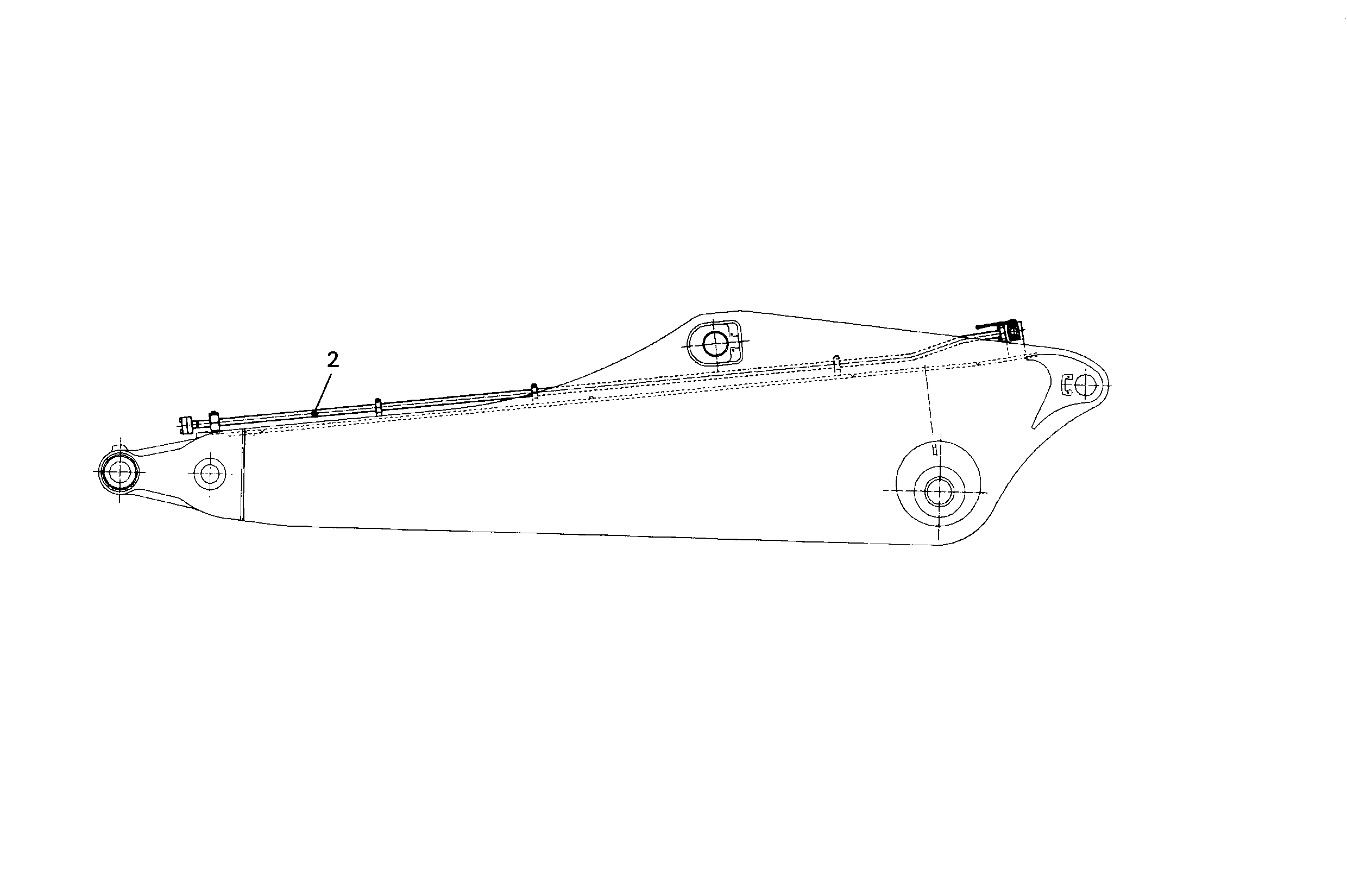 ПРОВОДКА ПРИВОД ГРЕЙФЕРА 9895329 LIEBHERR