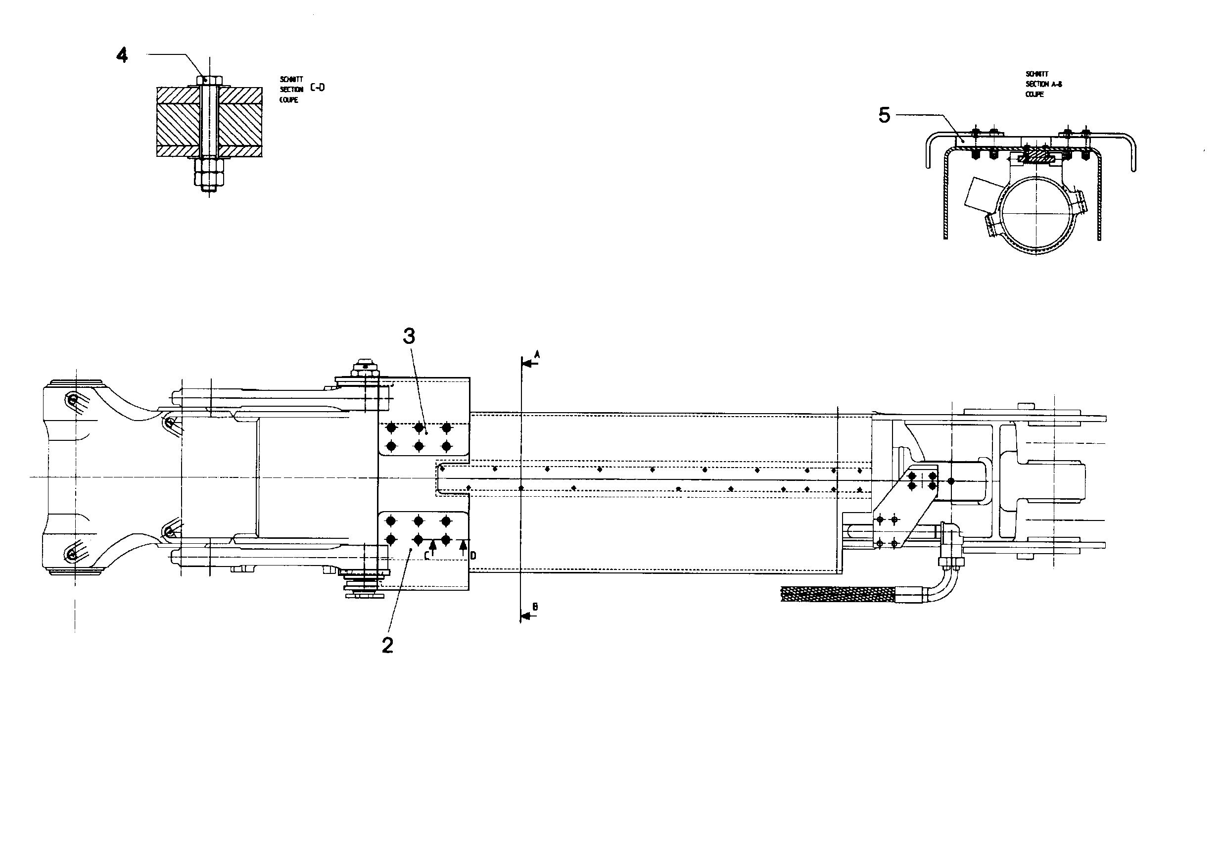 ПОВОДОК СПРАВА 9865831 LIEBHERR
