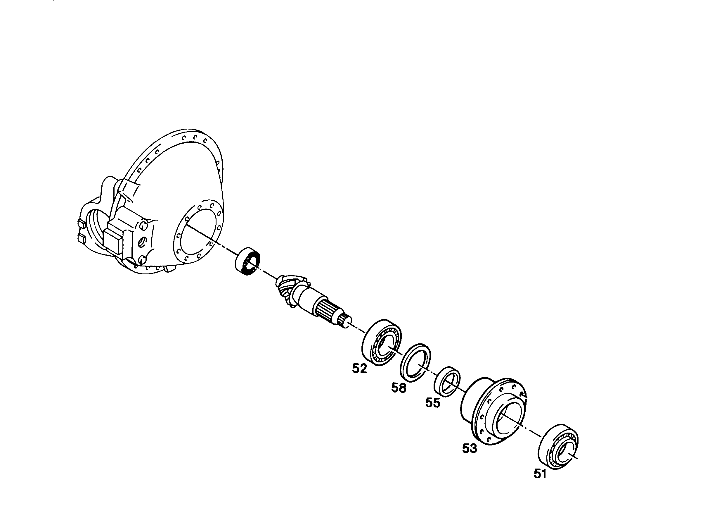 РОЛИКОПОДШИПНИК КОНИЧЕСКИЙ -313 12 60X130X33,5 4901533 LIEBHERR