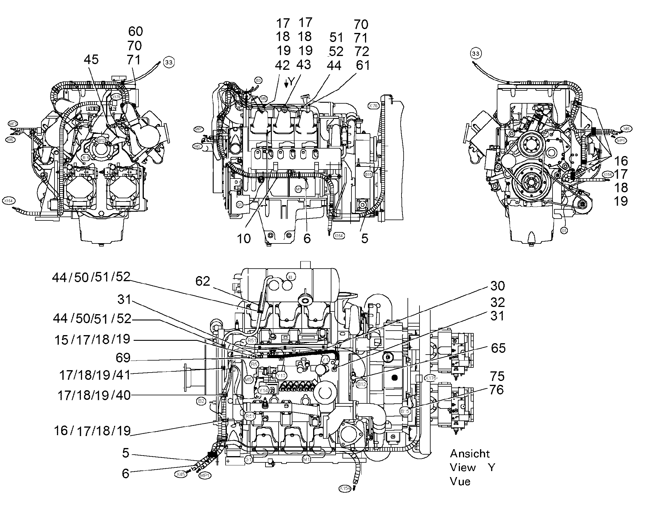 УГЛОВОЙ ПРОФИЛЬ 9692840 LIEBHERR