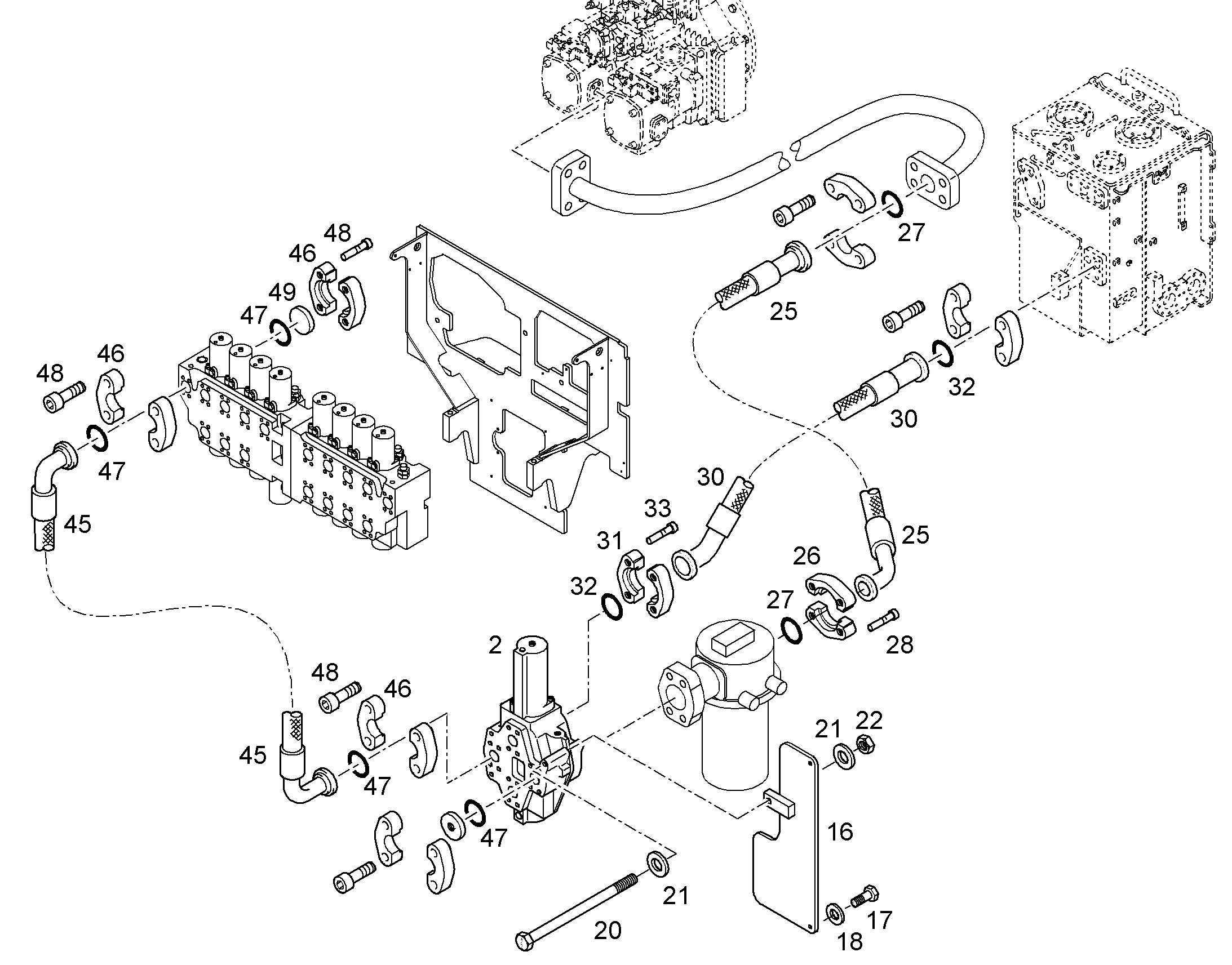 БЛОК УПРАВЛЕНИЯ 5615825 LIEBHERR