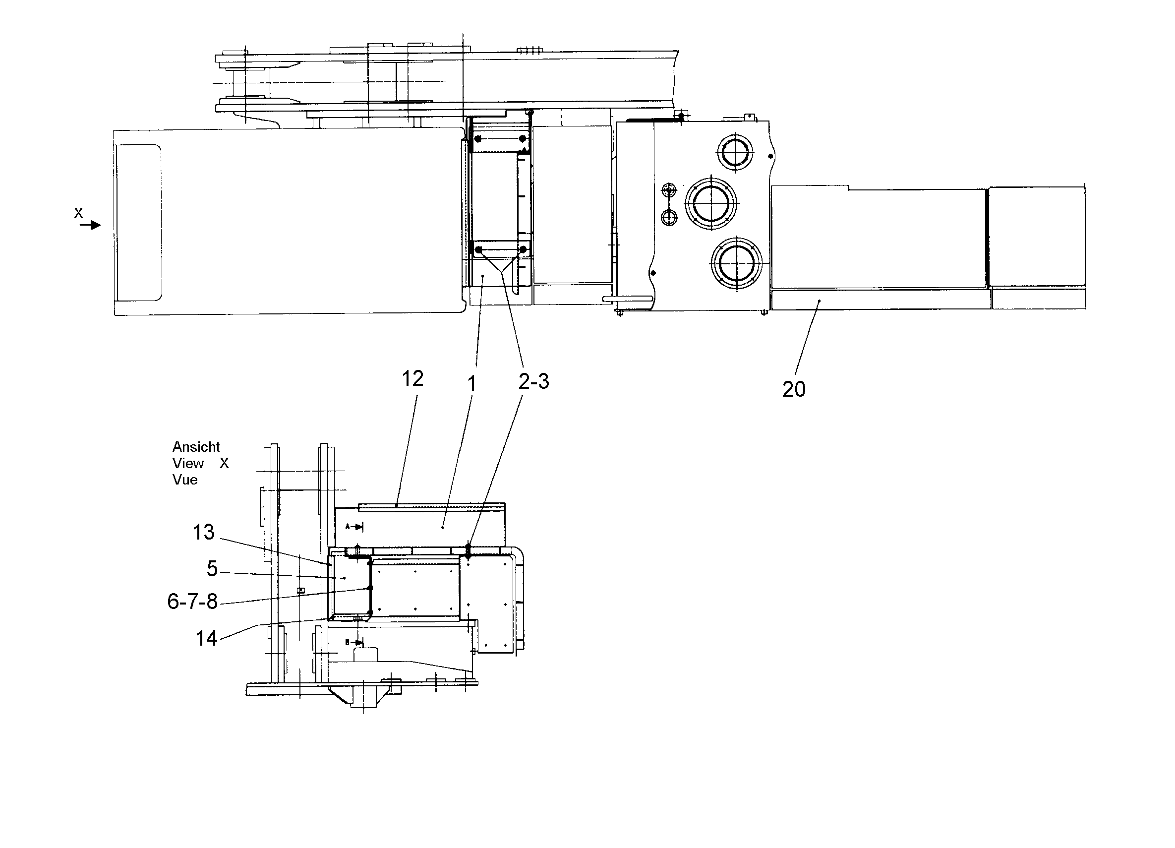 ПРОФИЛЬ ЗАЖИМНОЙ 9393752 LIEBHERR