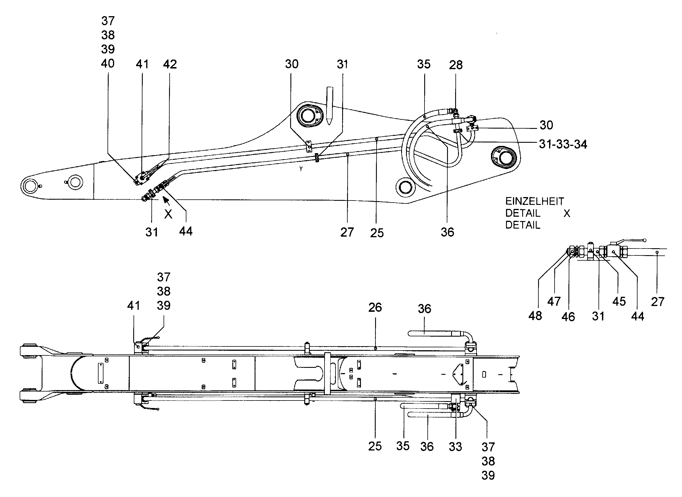 ШЛАНГ 32X1700 5612268 LIEBHERR