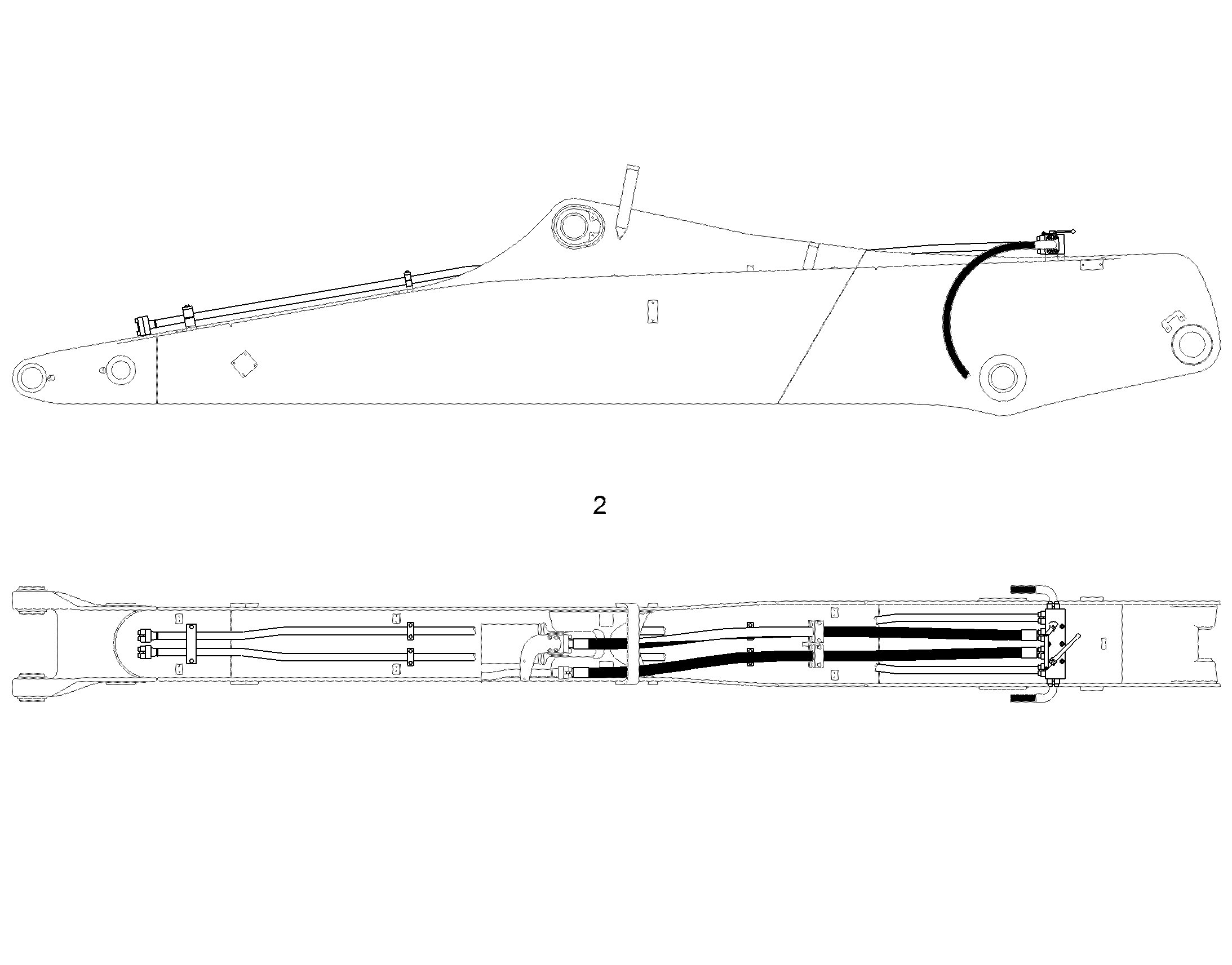 ПРОВОДКА ПРИВОД ГРЕЙФЕРА 9899678 LIEBHERR