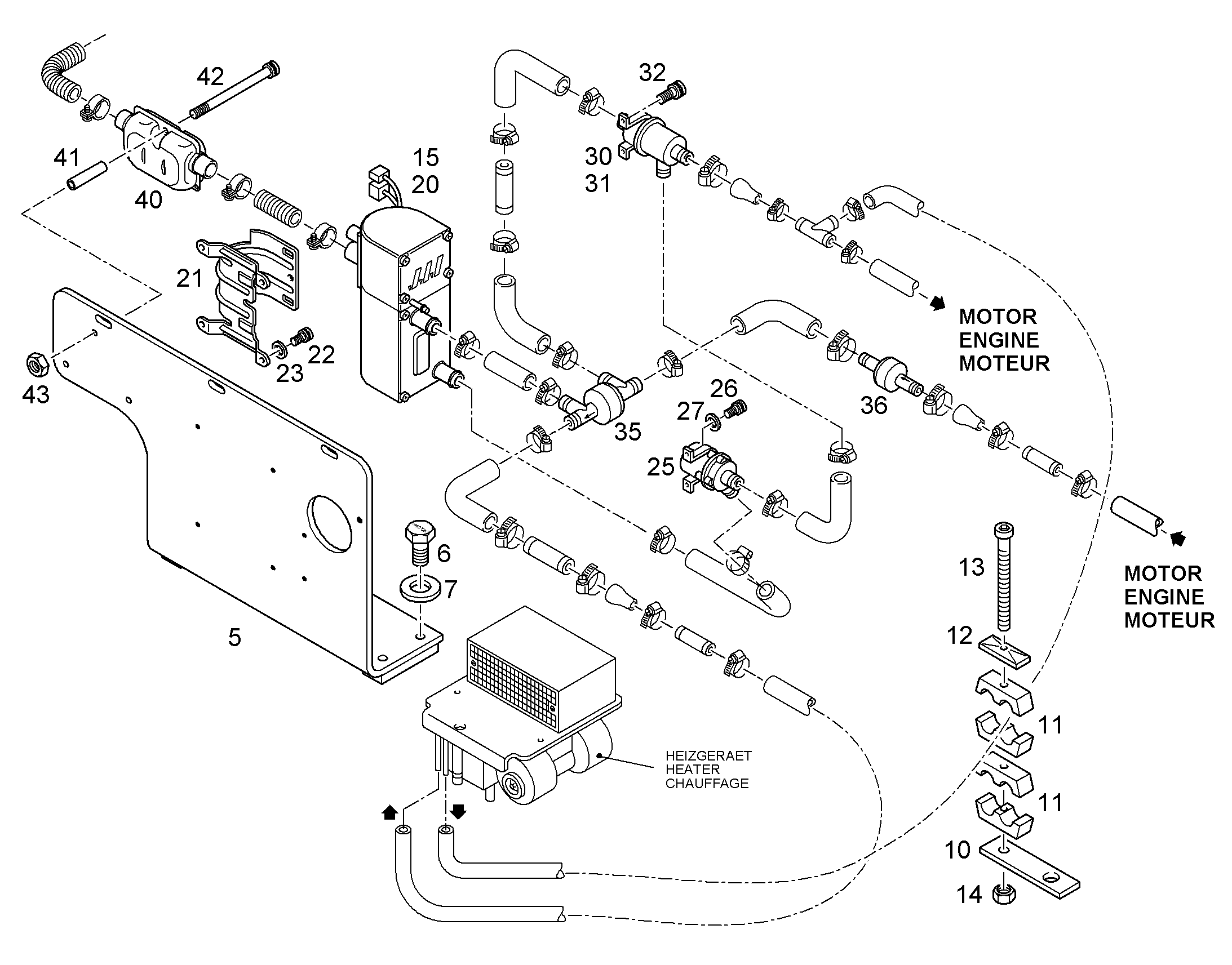 КЛАПАН ОБРАТНЫЙ 7025699 LIEBHERR