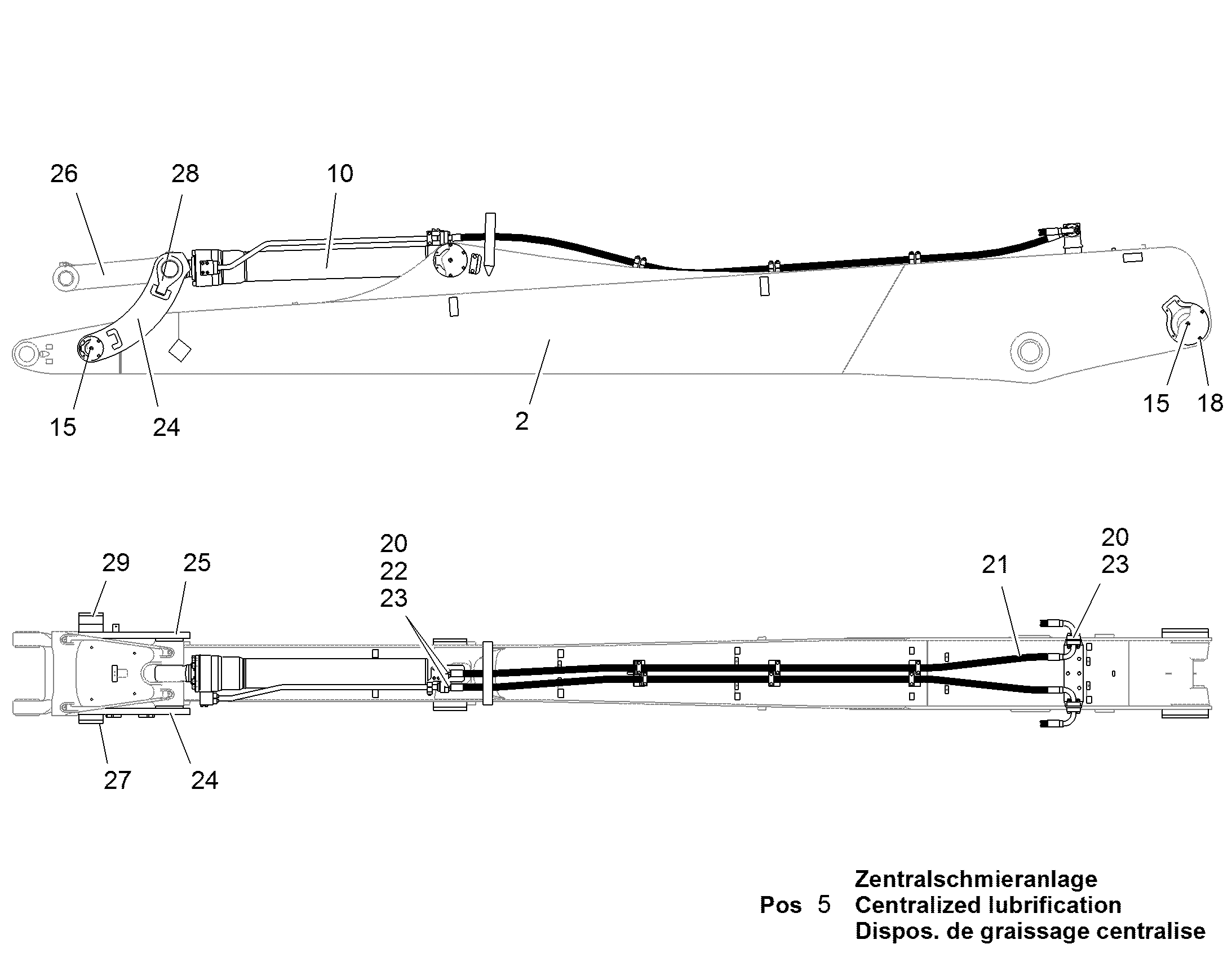 СМАЗОЧНЫЕ ЛИНИИ УСТАНОВКА 9865004 LIEBHERR