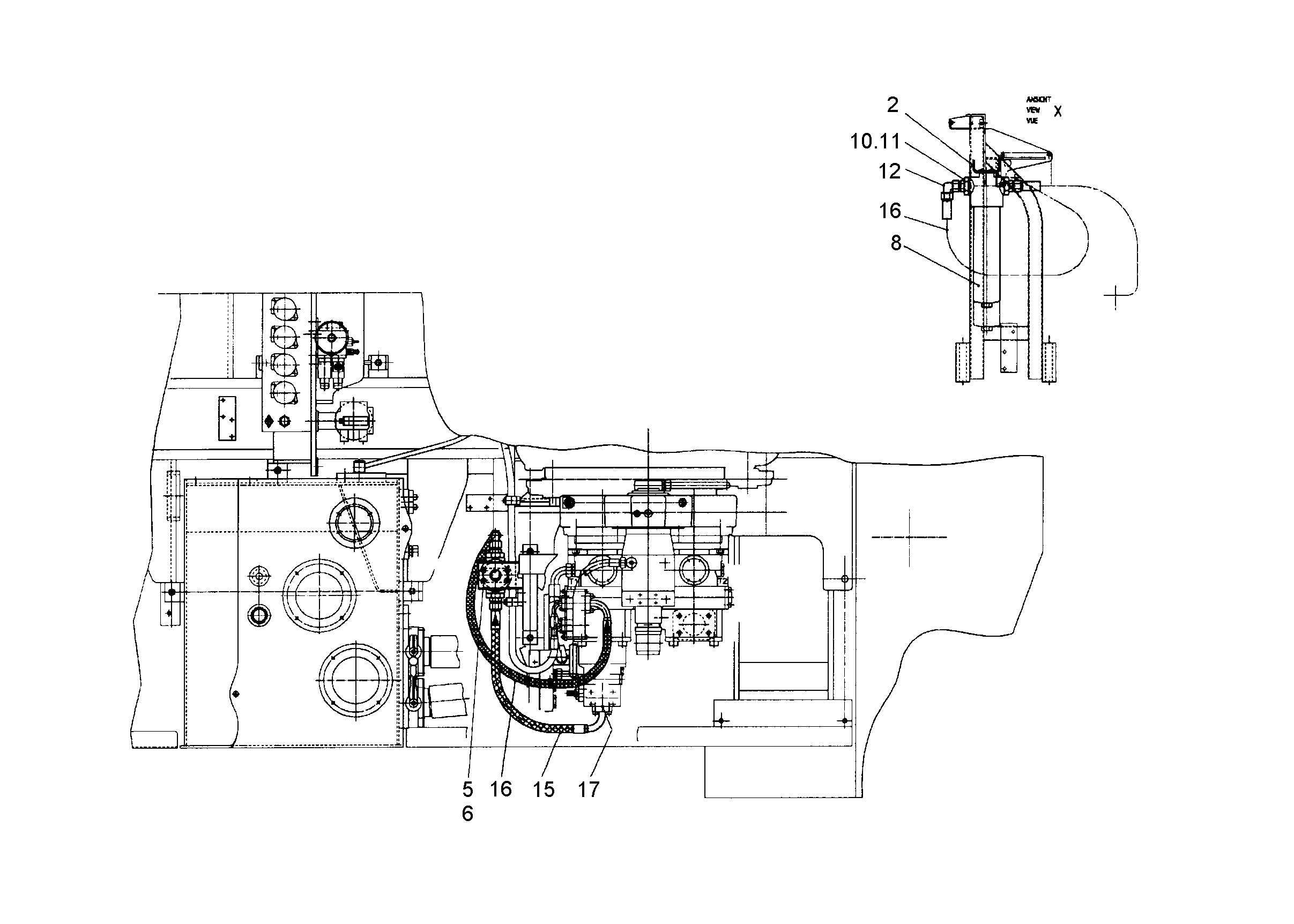 ШТУЦЕР ПЕРЕХОДНОЙ 1 1/4X3/4 ED 7022704 LIEBHERR