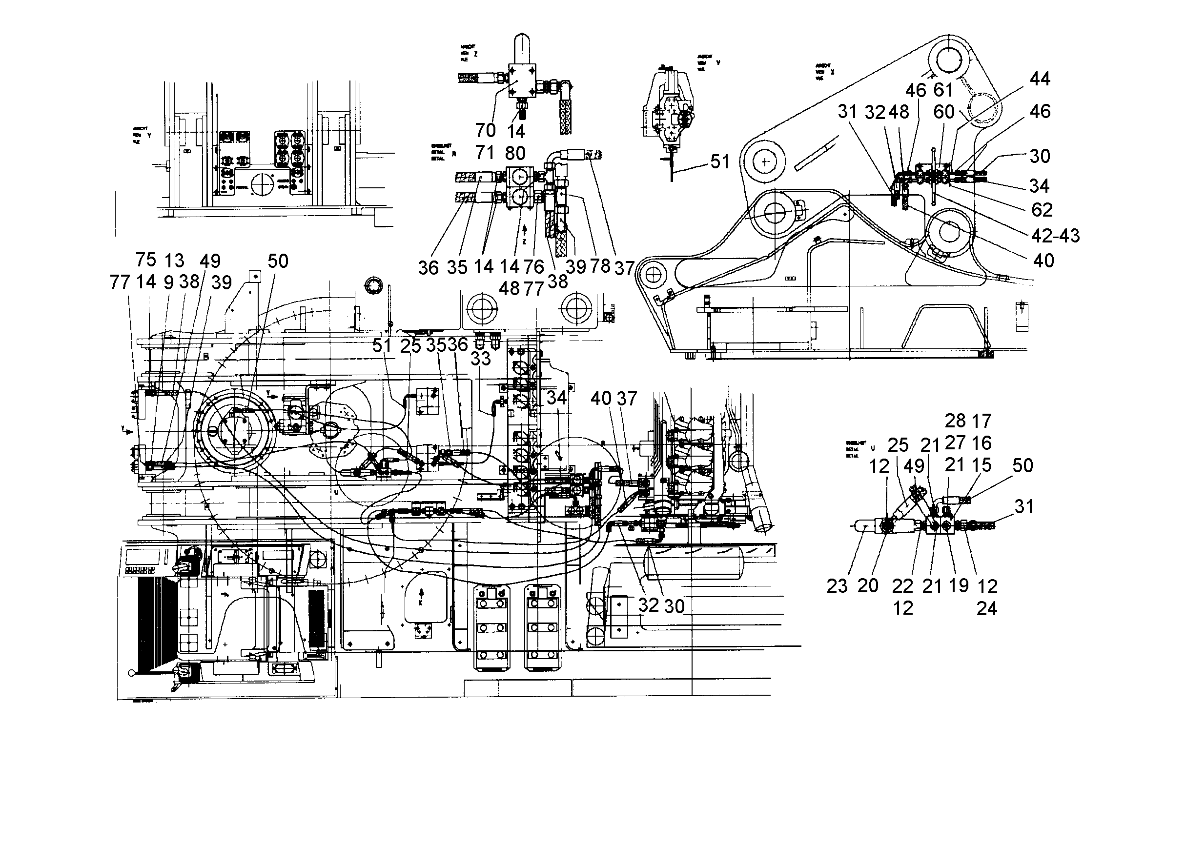 ШЛАНГ 12X950 5610076 LIEBHERR