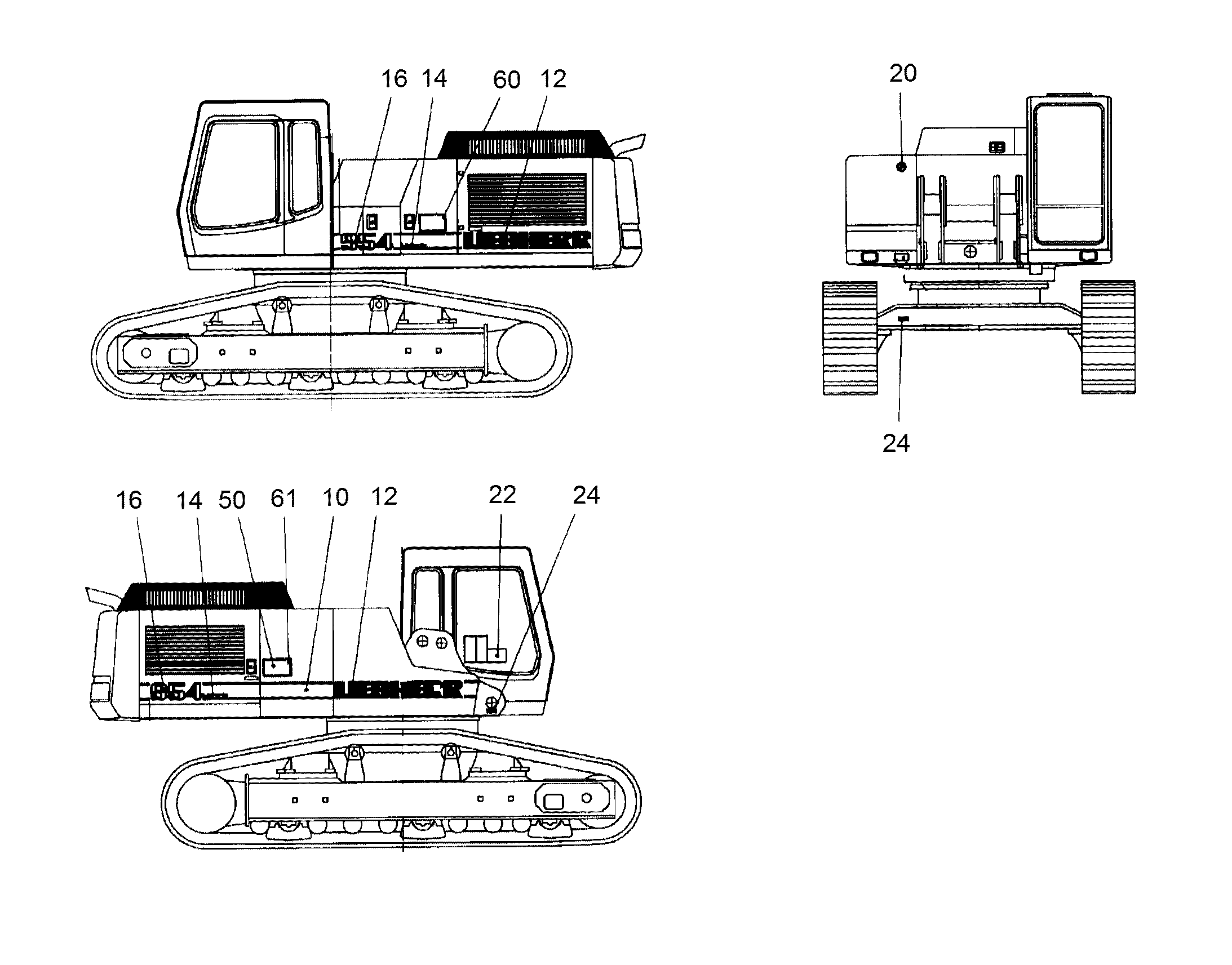 ТАБЛИЧКИ 9767411 LIEBHERR
