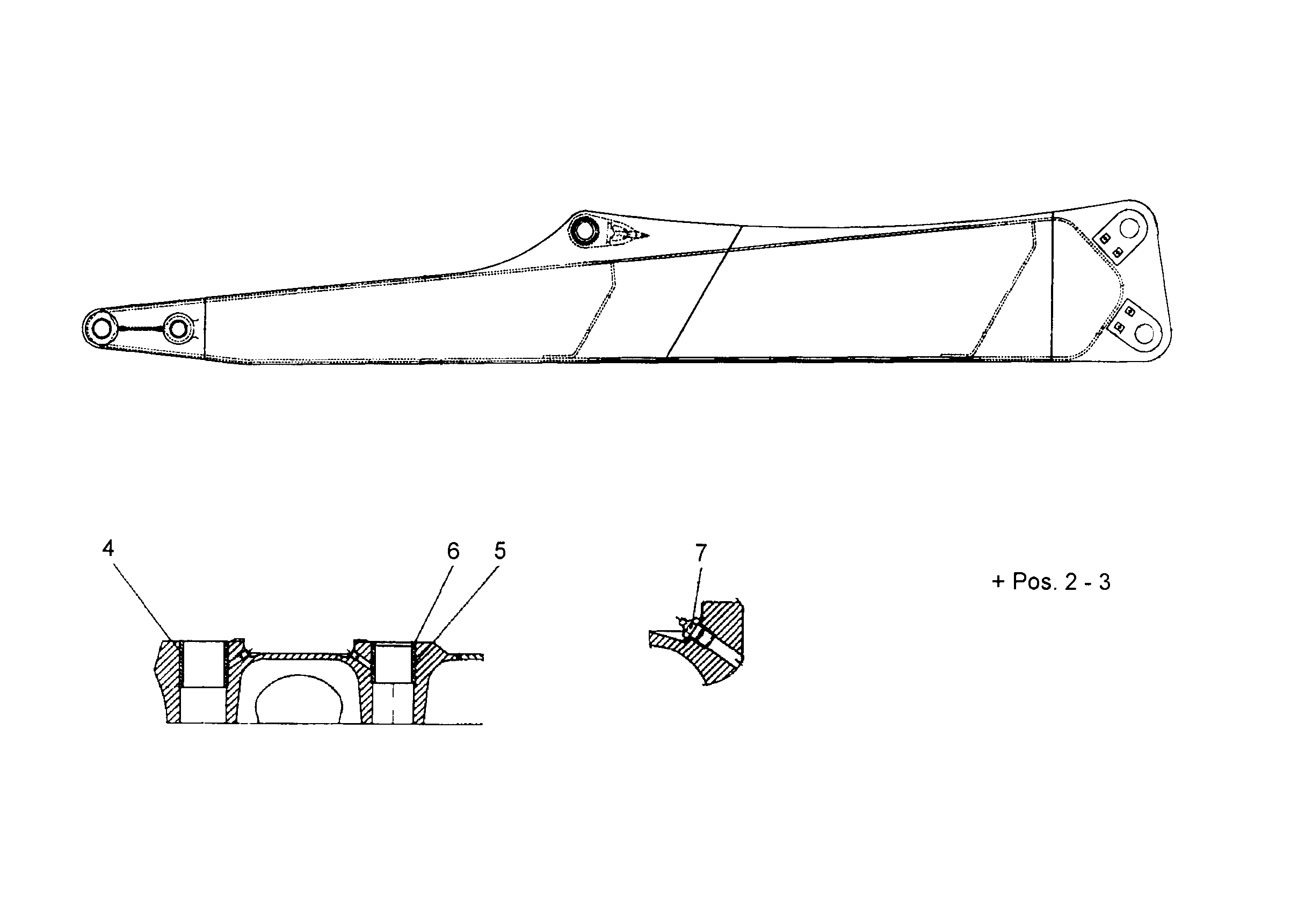 УДЛИНЕНИЕ 5,00M 9868452 LIEBHERR