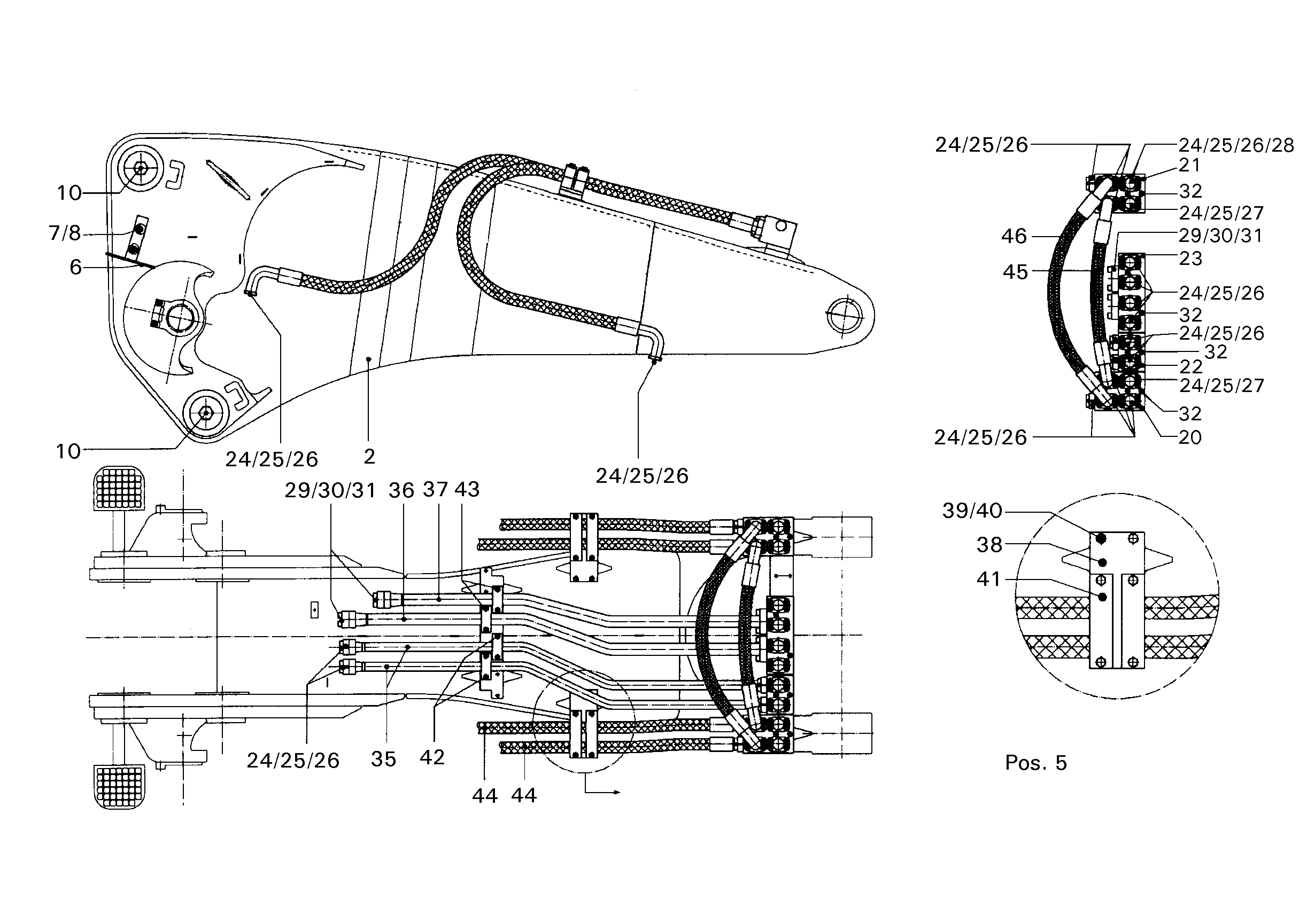 СМАЗОЧНЫЕ ЛИНИИ УСТАНОВКА 9823881 LIEBHERR